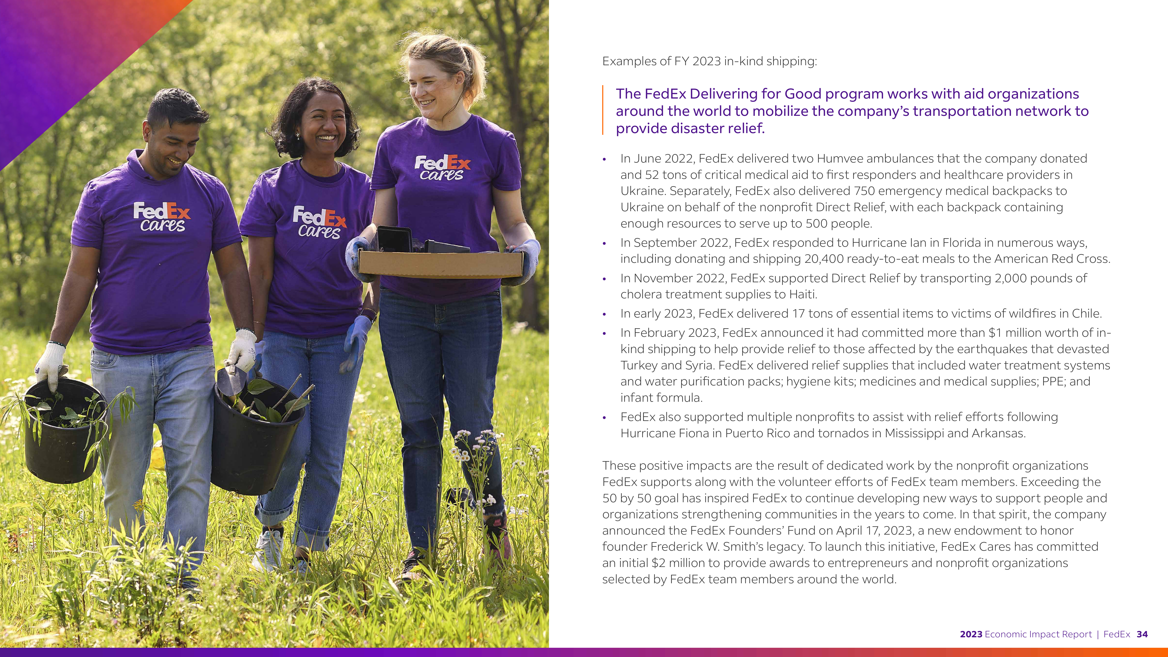 FedEx Global Economic Impact Report — page 34