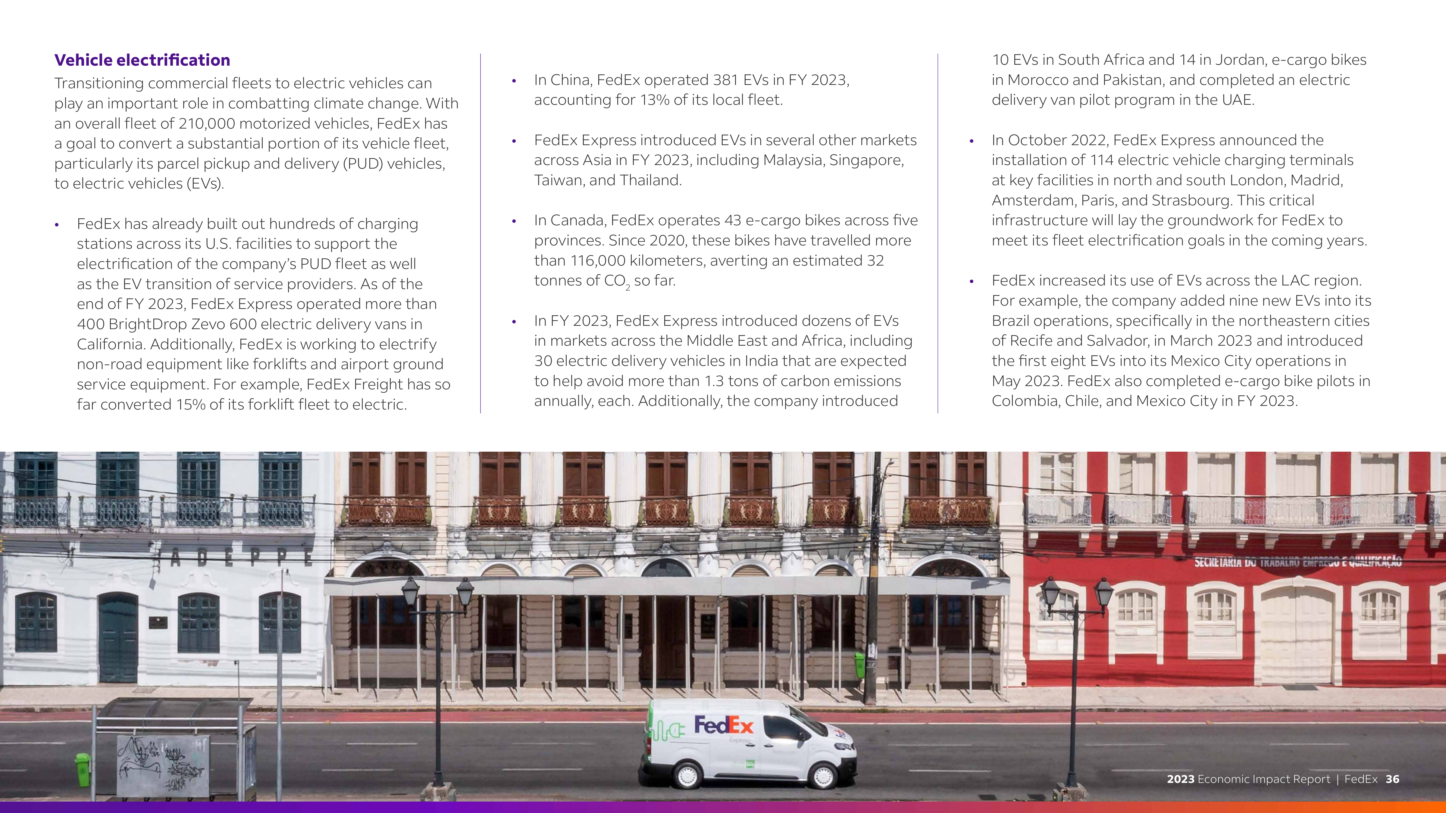 FedEx Global Economic Impact Report — page 36