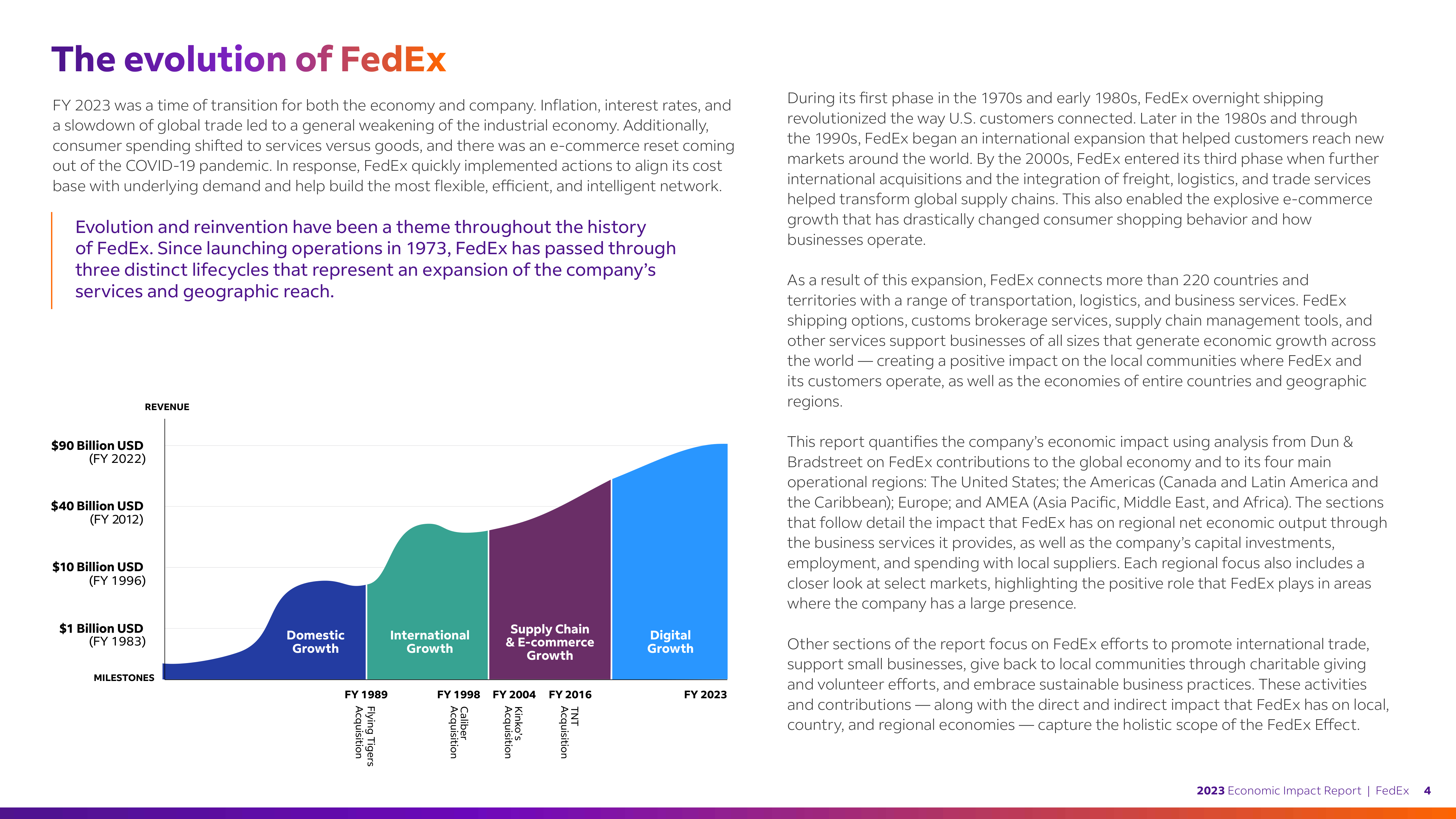 FedEx Global Economic Impact Report — page 4