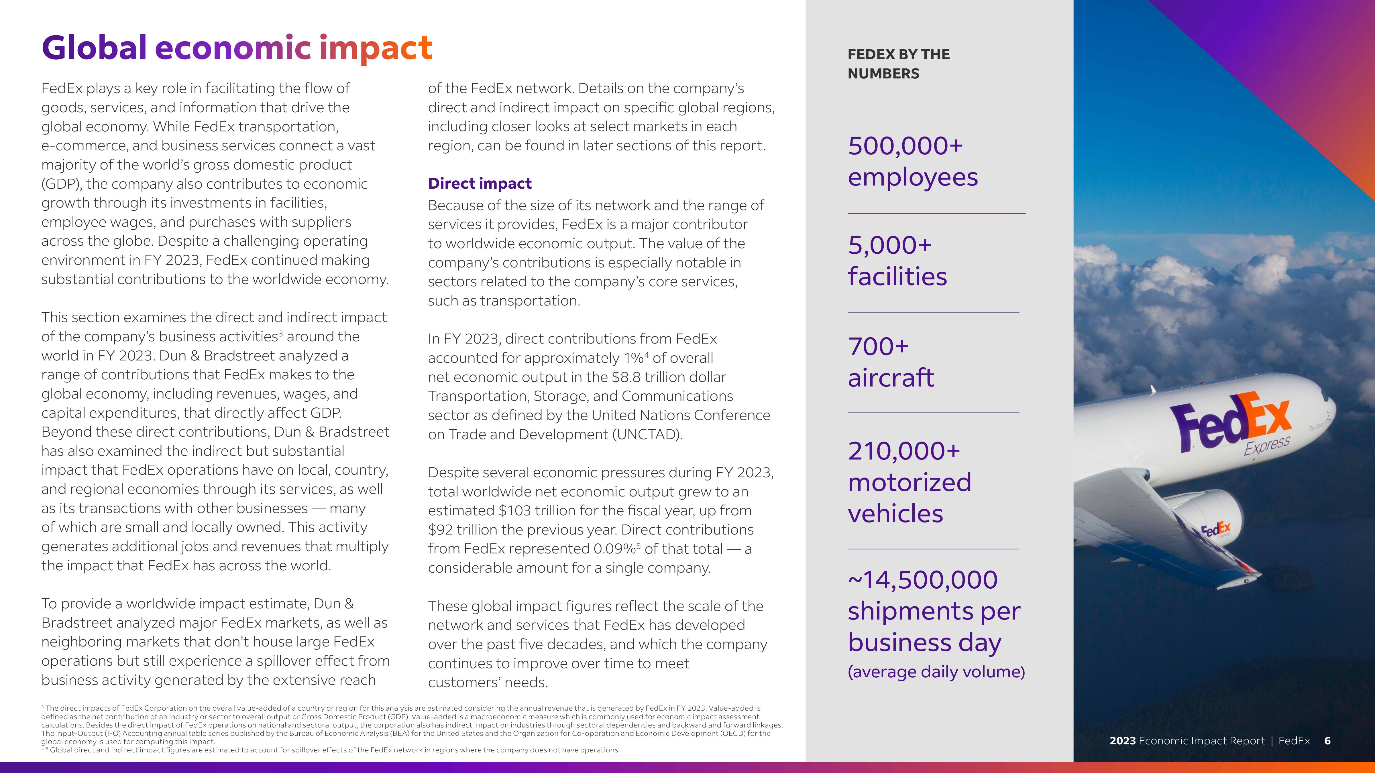 FedEx Global Economic Impact Report — page 6