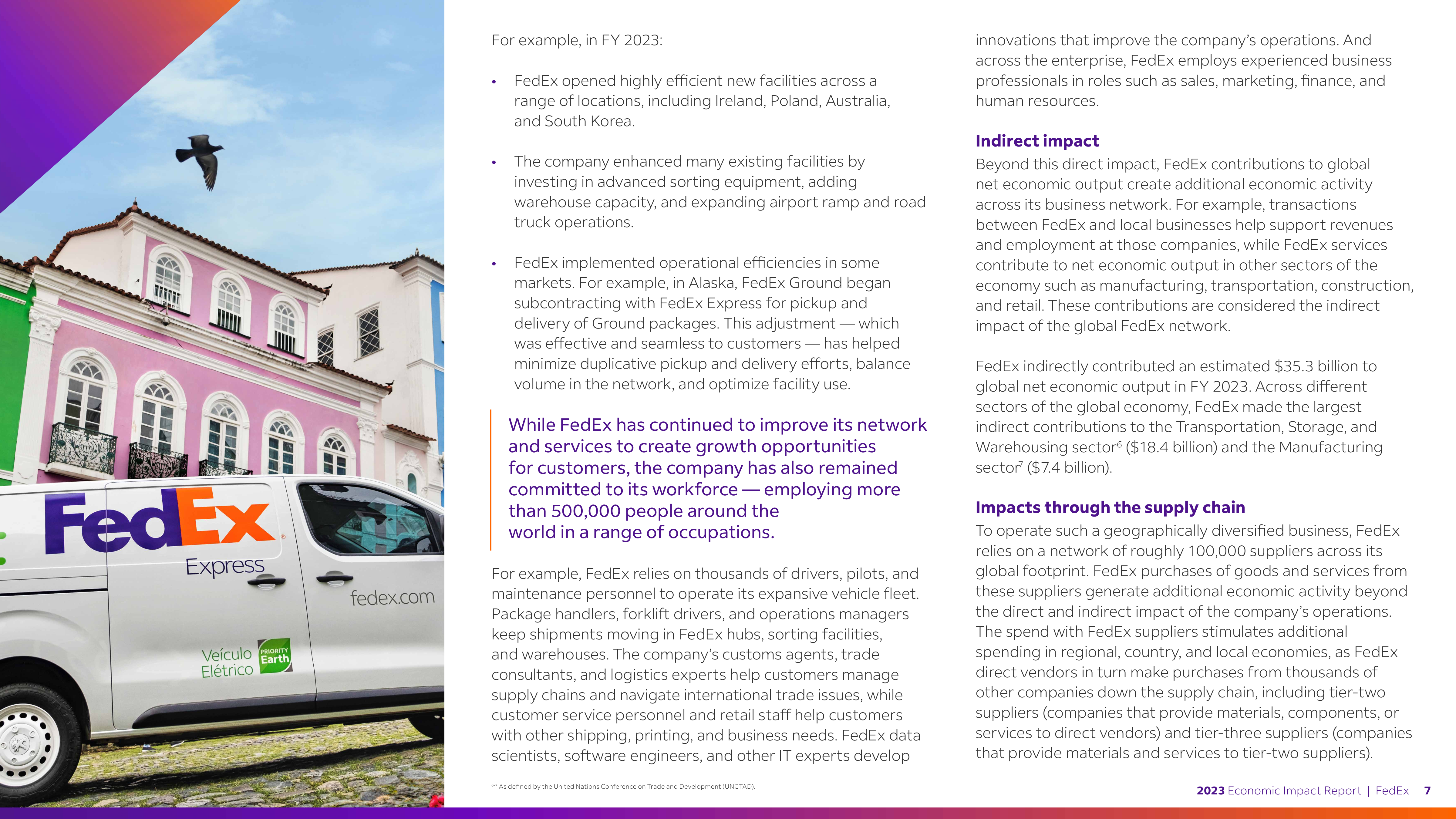 FedEx Global Economic Impact Report — page 7
