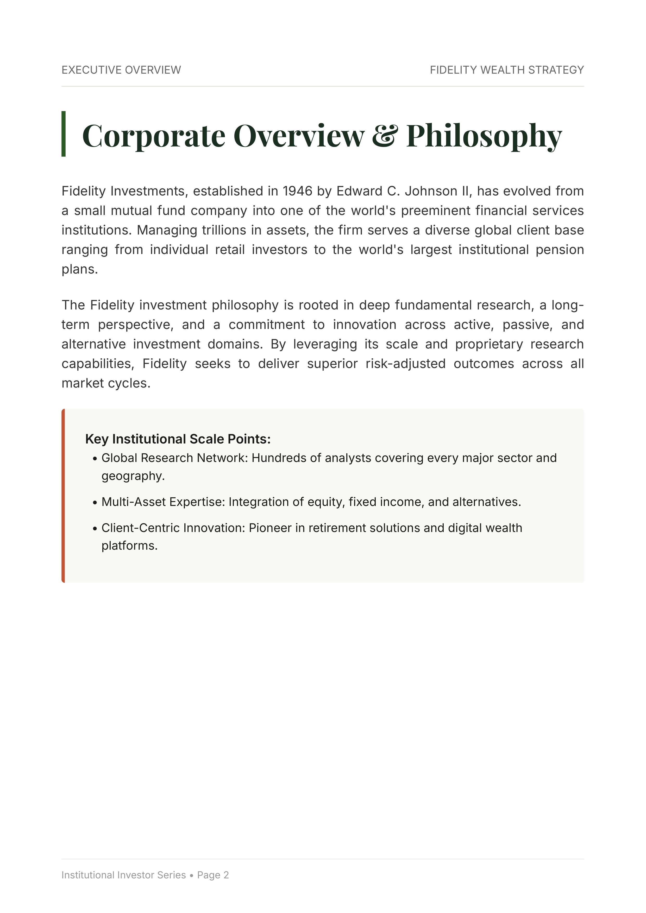 Fidelity Investments Target-Date & Private Markets Portfolio — page 2