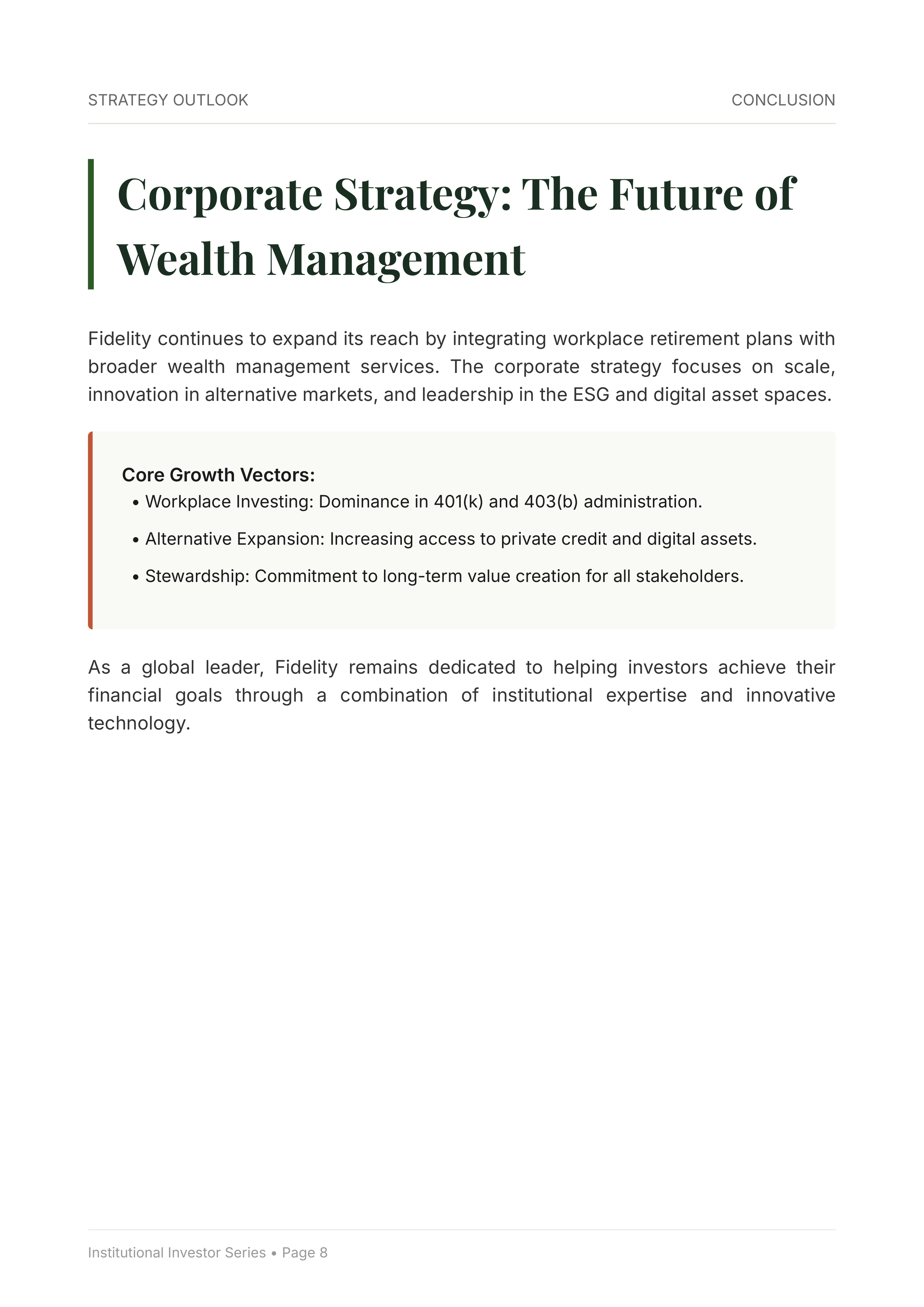 Fidelity Investments Target-Date & Private Markets Portfolio — page 8