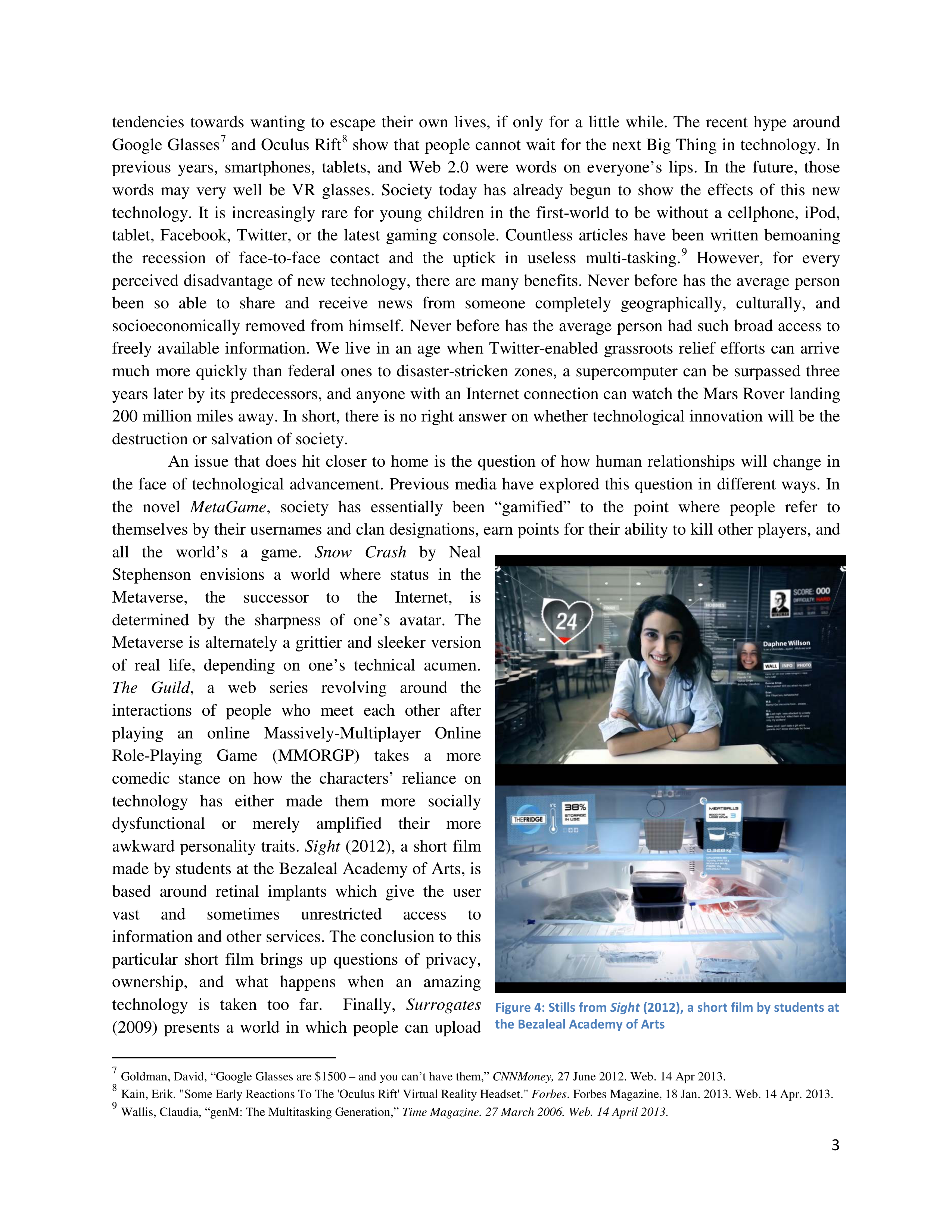 Film Director's Statement — page 3
