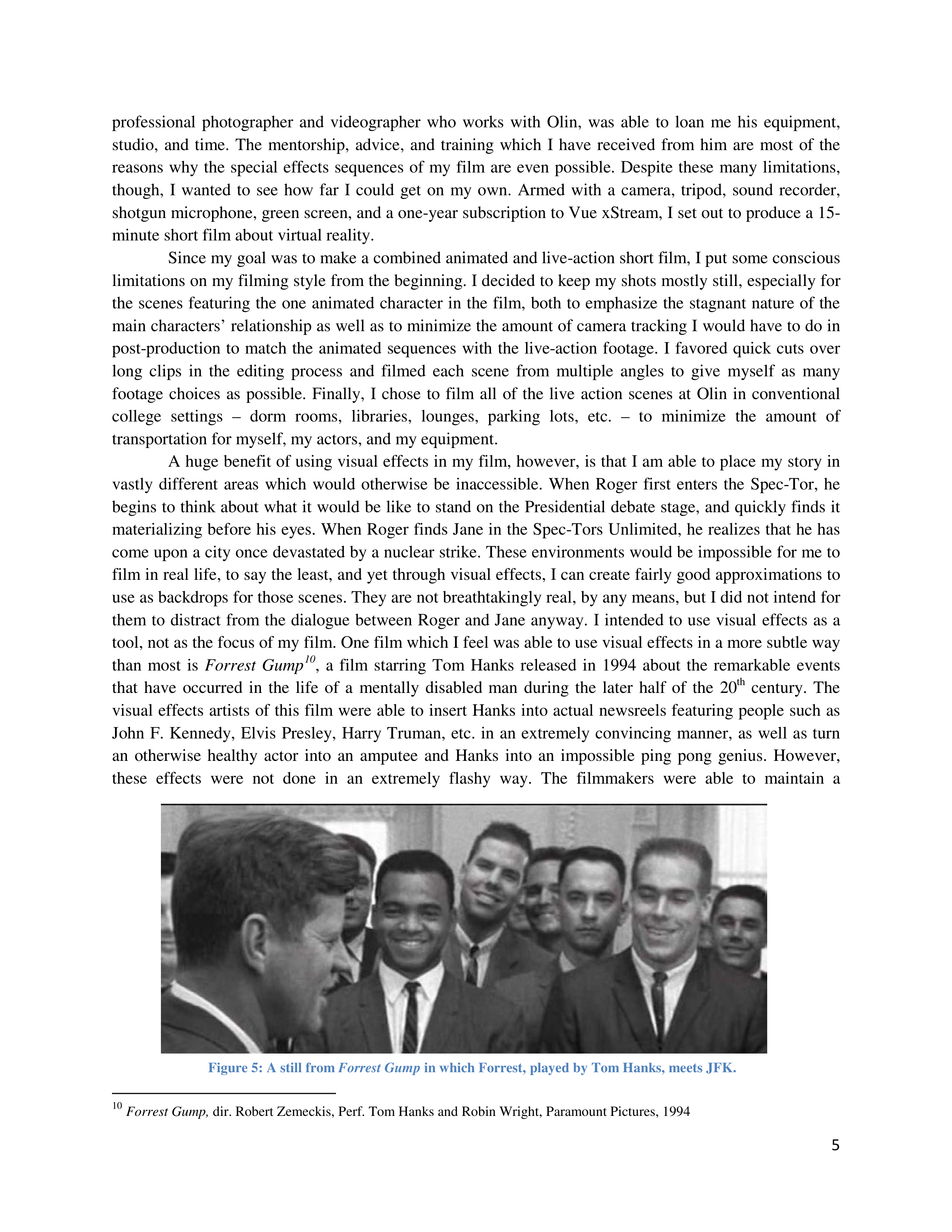 Film Director's Statement — page 5