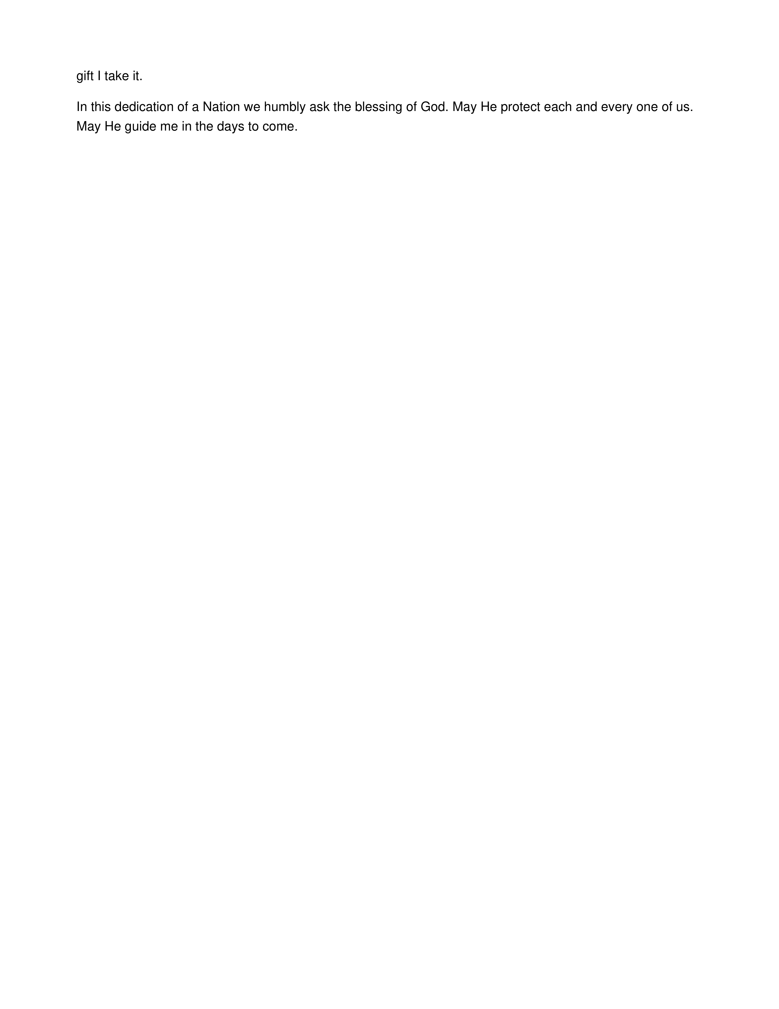 First Inaugural Address Persuasive Speech — page 4