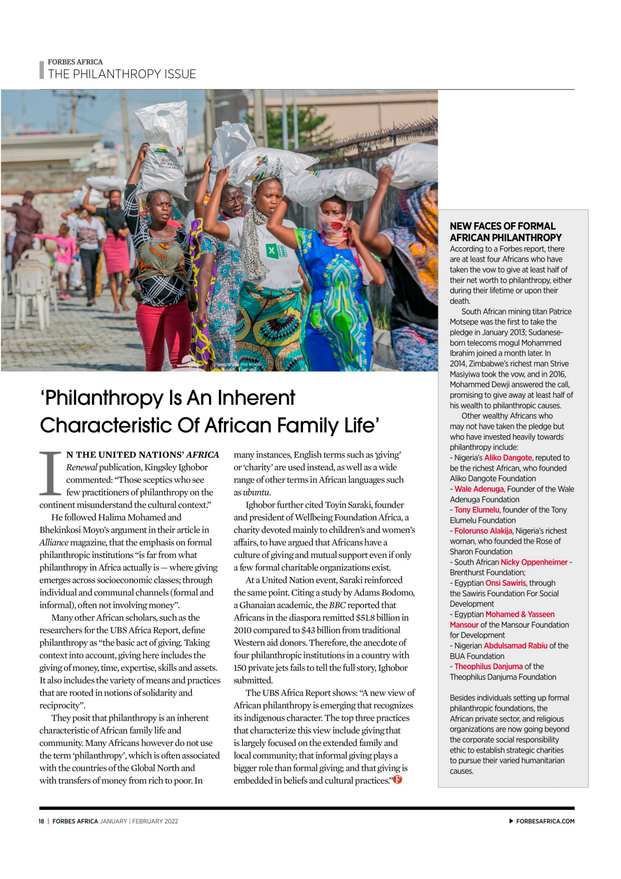 Forbes Magazine — page 18