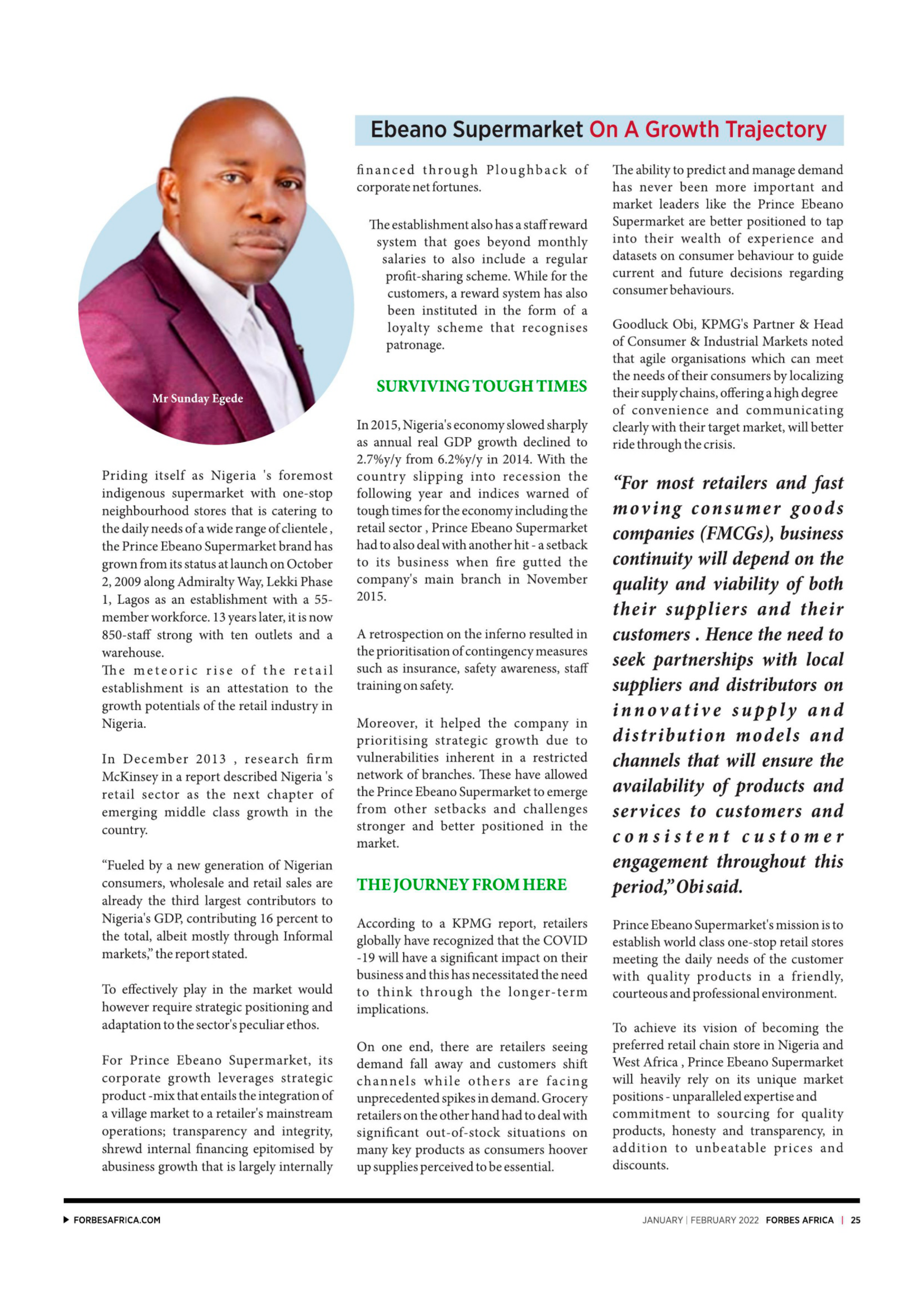 Forbes Magazine — page 26