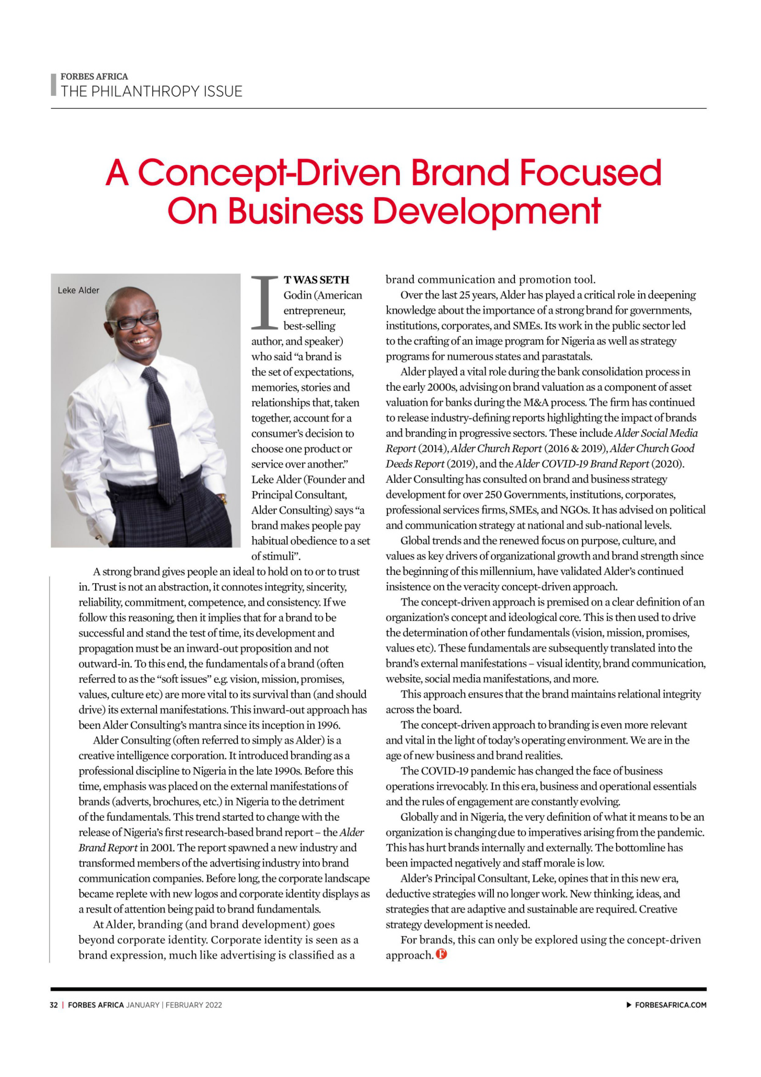 Forbes Magazine — page 36