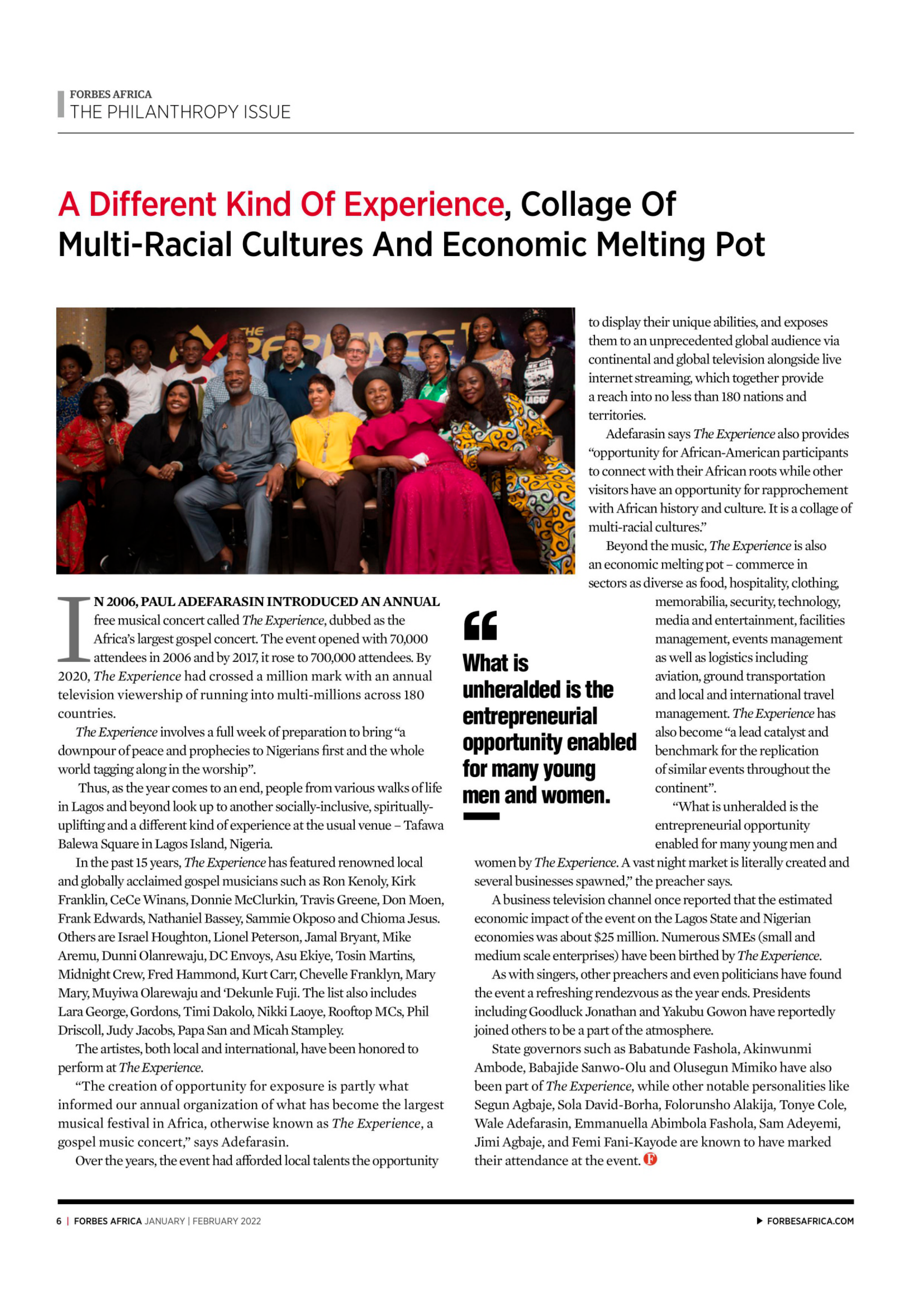 Forbes Magazine — page 6