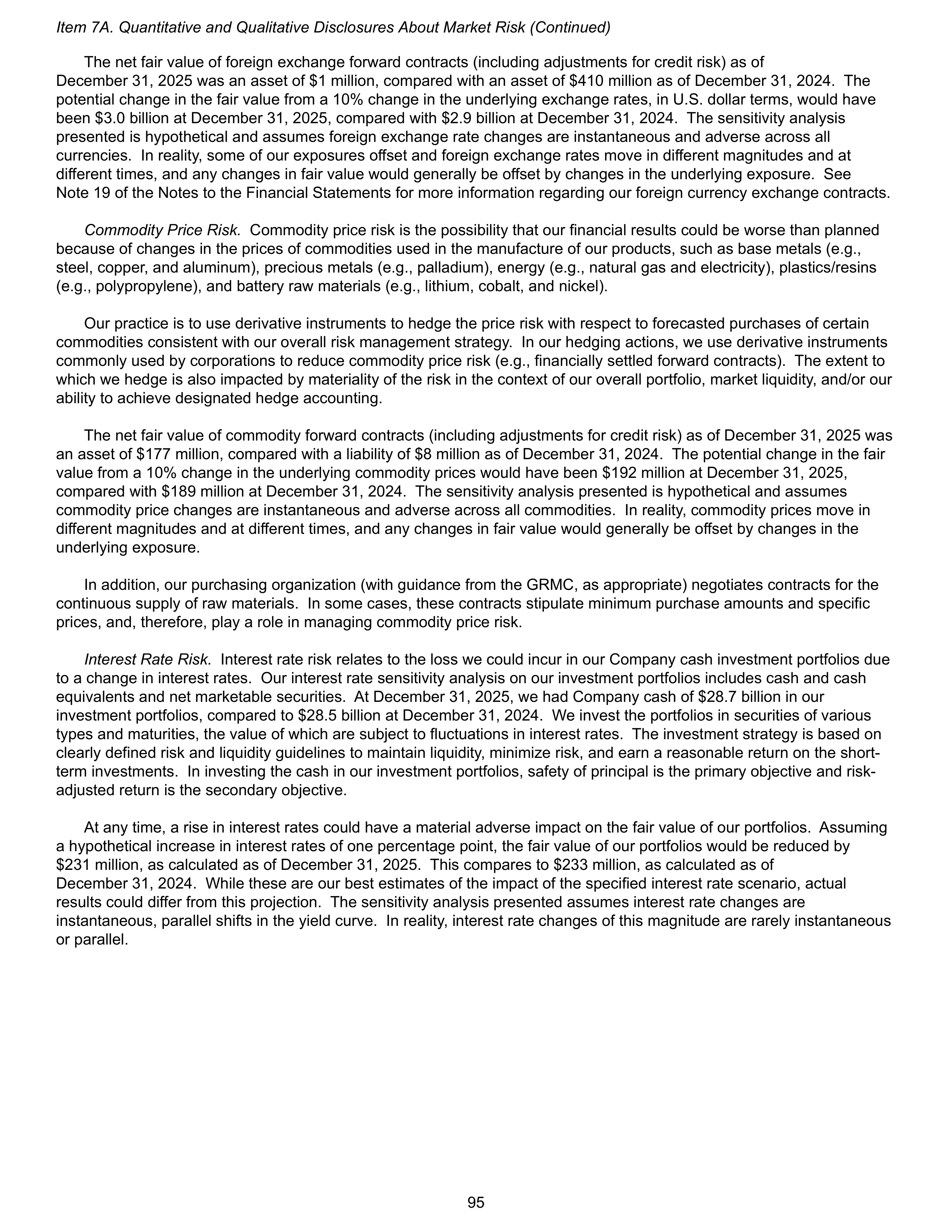 Ford Annual Report — page 101