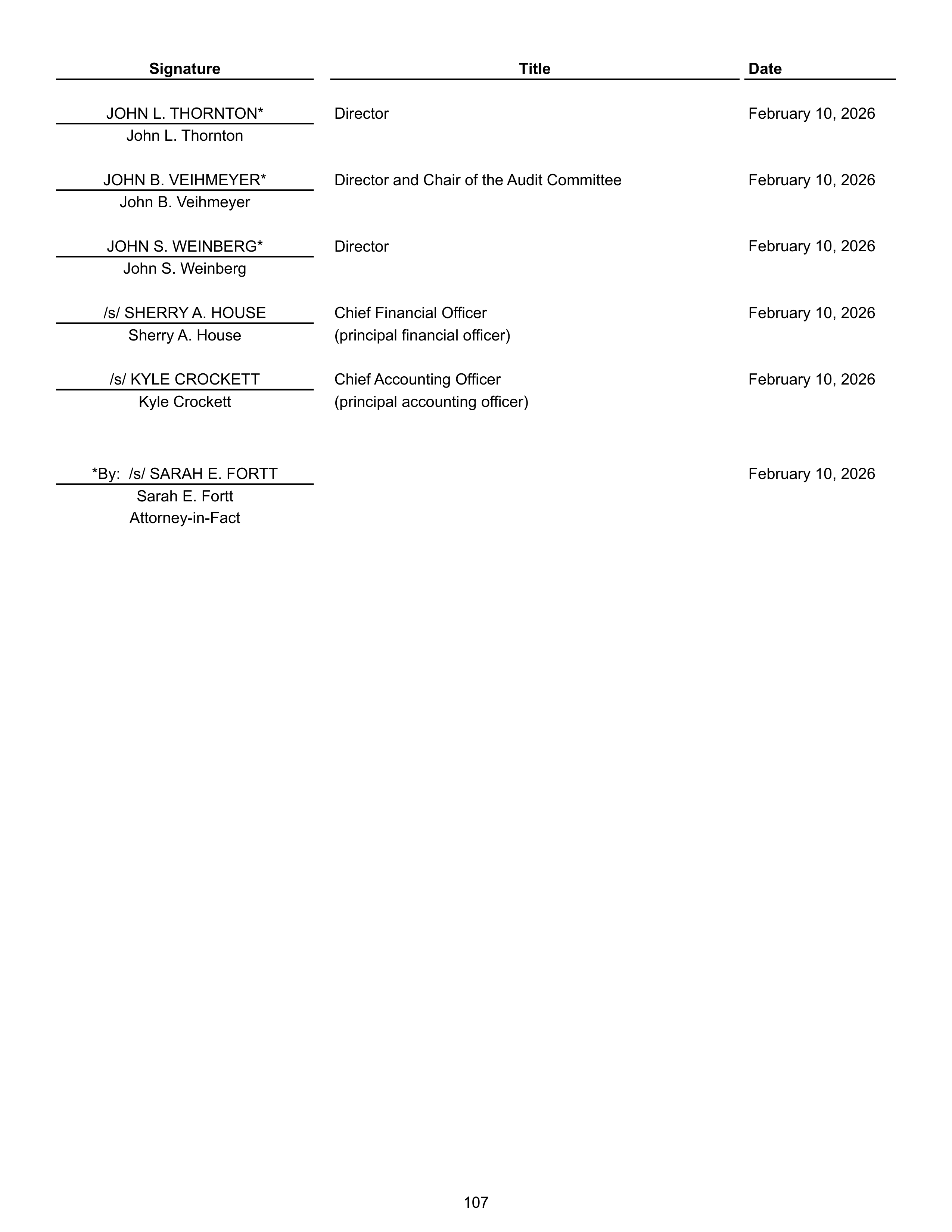 Ford Annual Report — page 113
