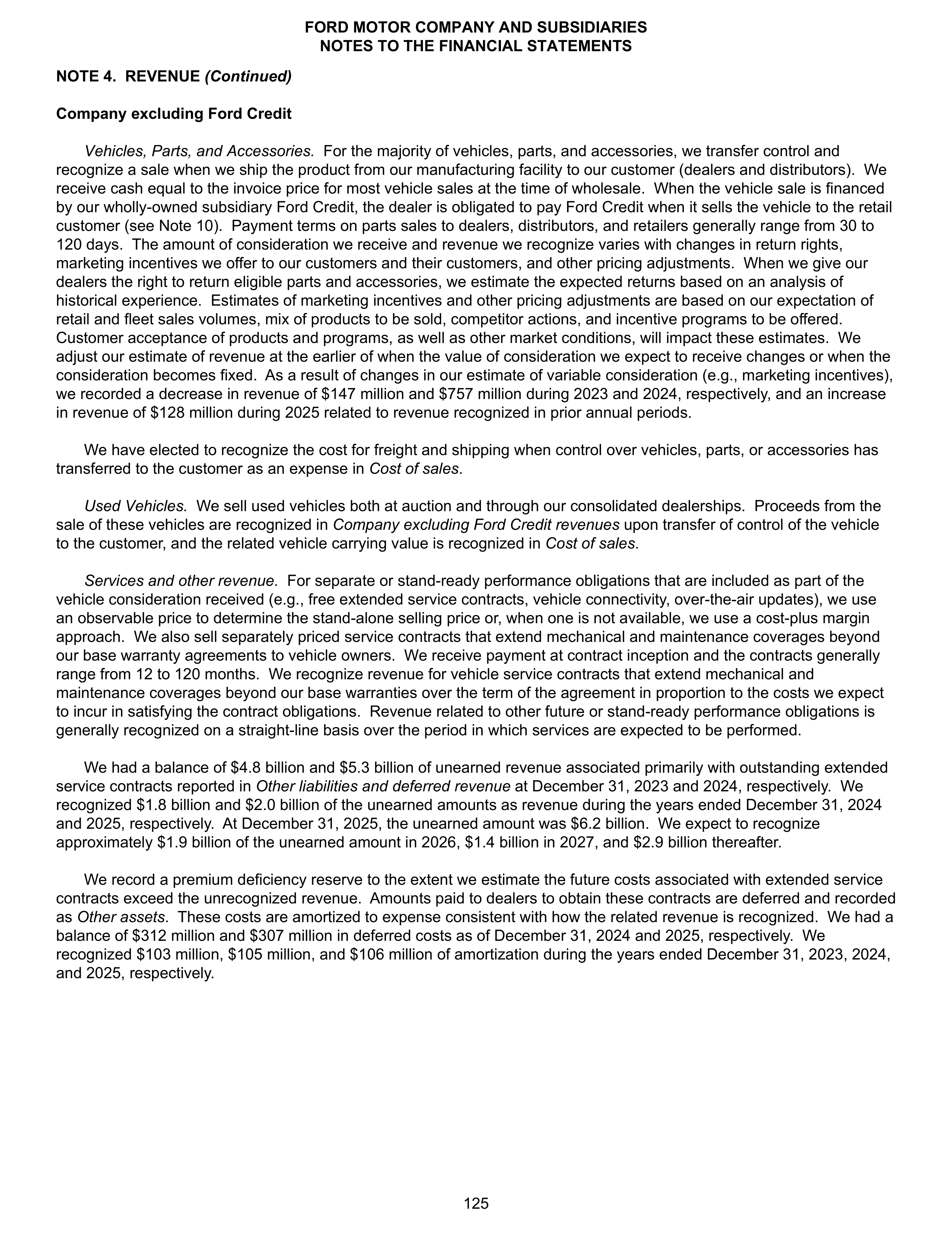 Ford Annual Report — page 131