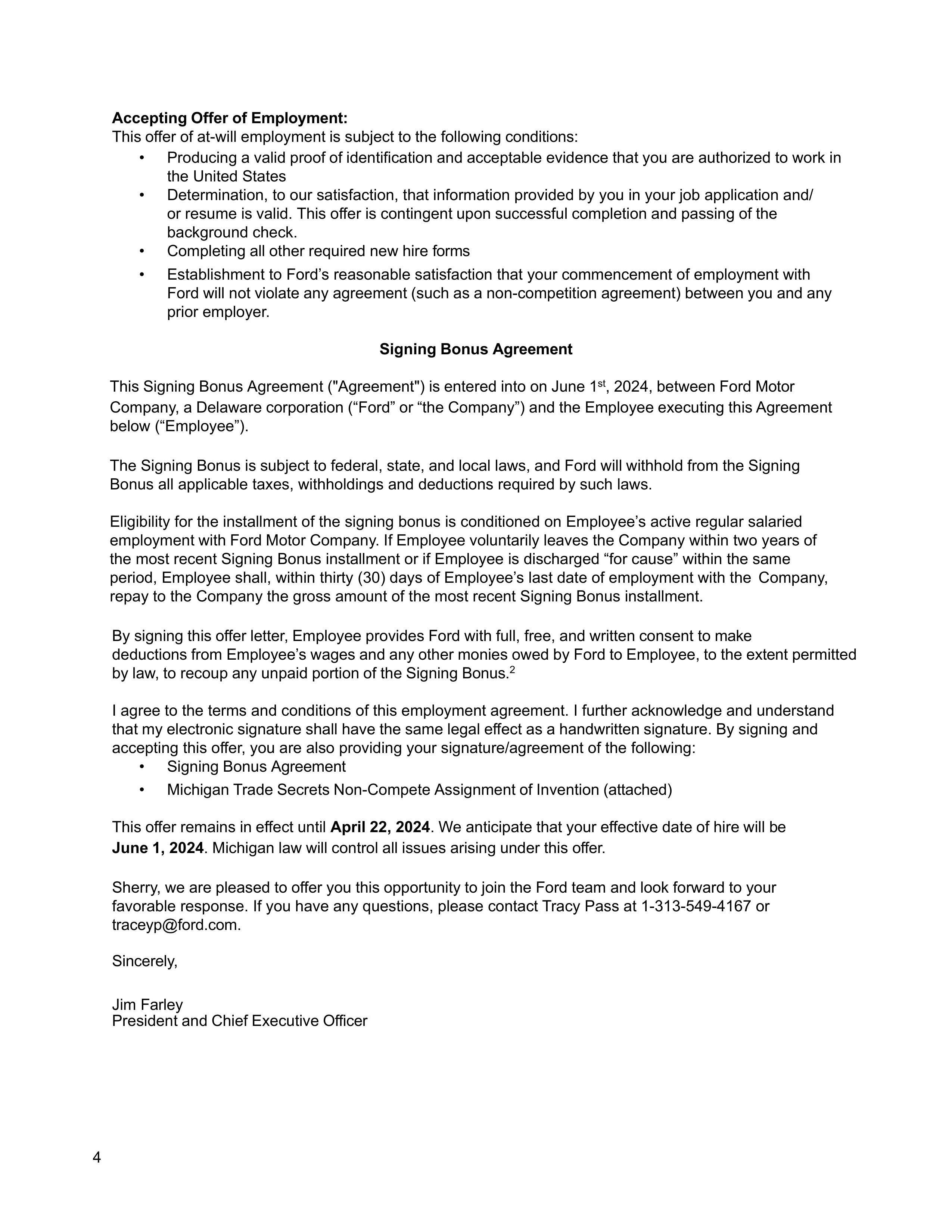 Ford Annual Report — page 195