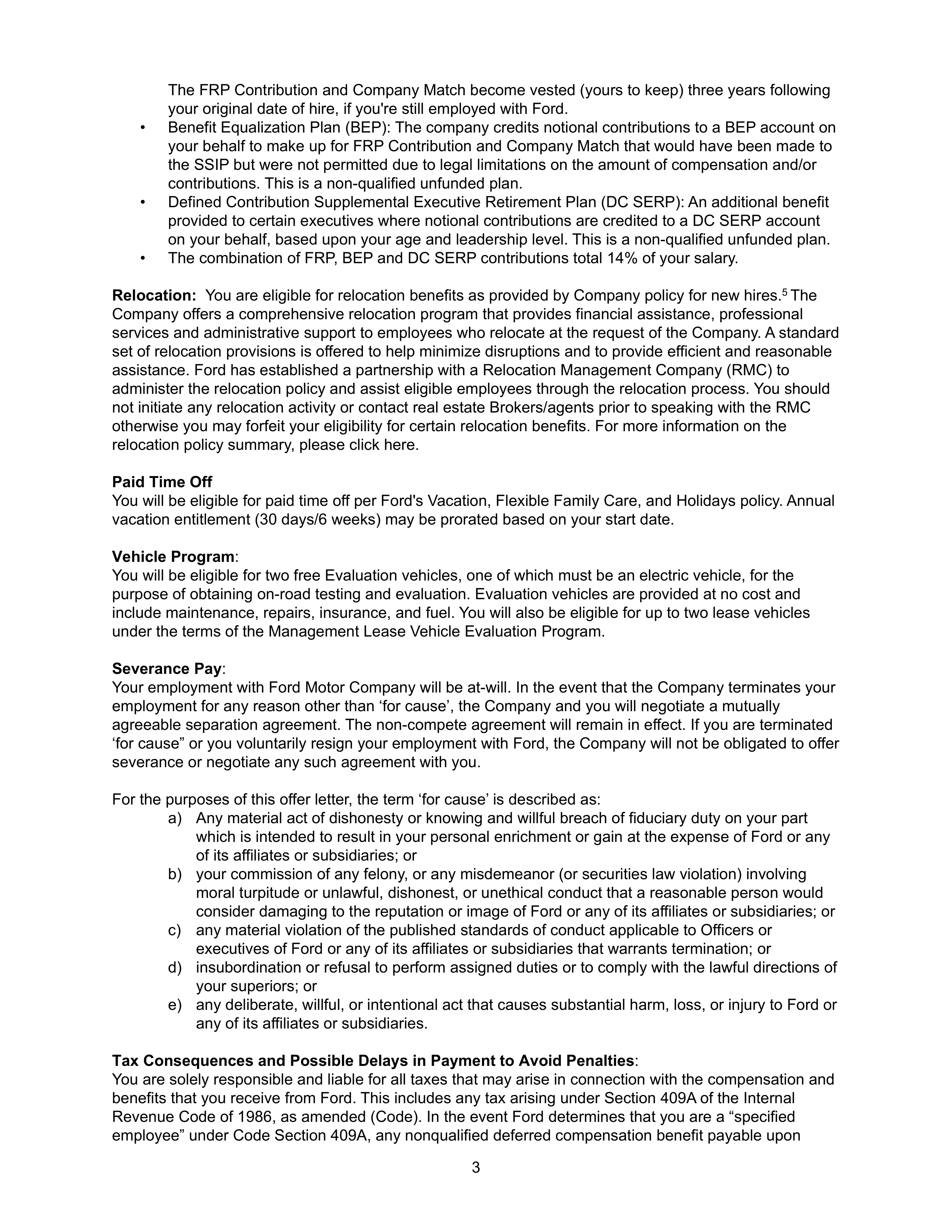 Ford Annual Report — page 199