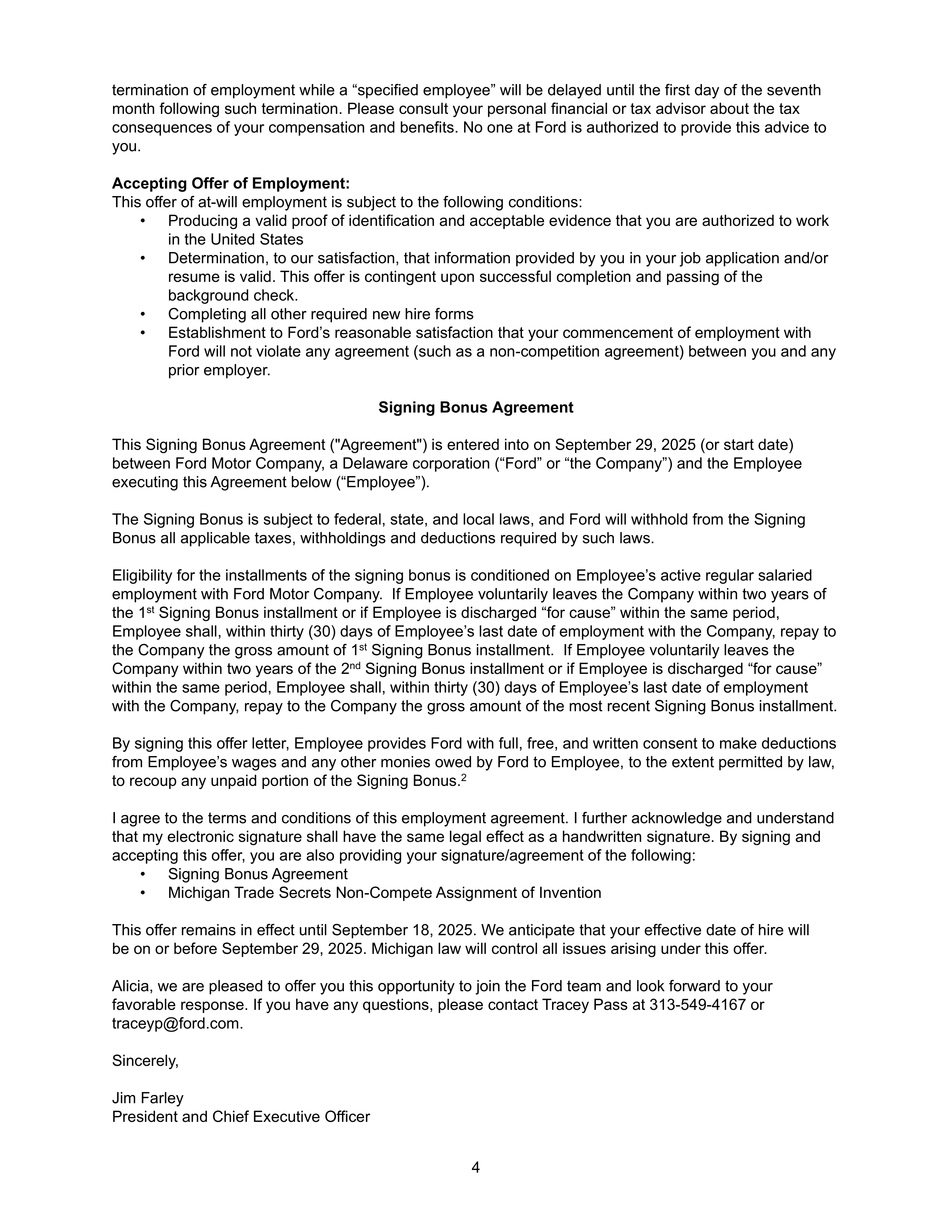 Ford Annual Report — page 200