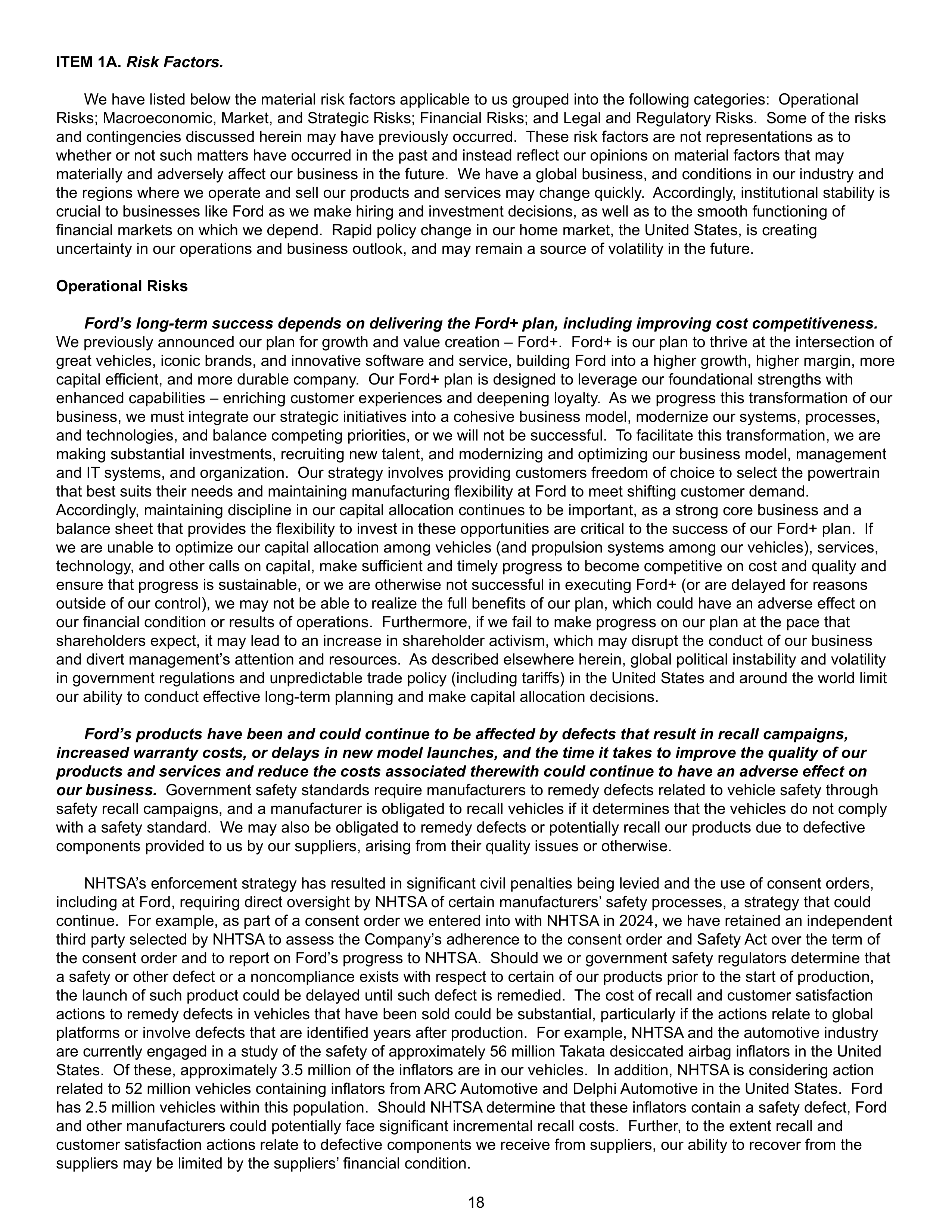 Ford Annual Report — page 24