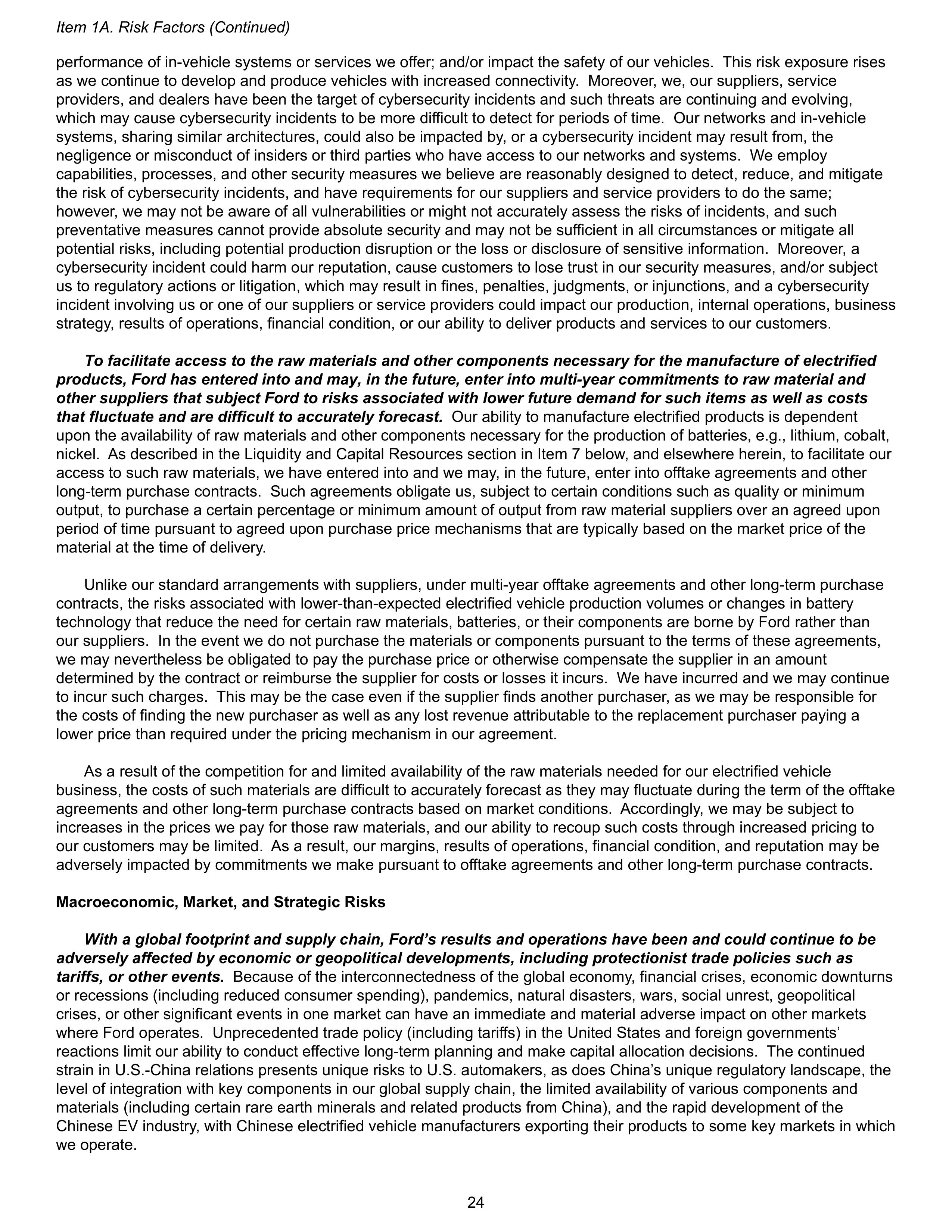 Ford Annual Report — page 30