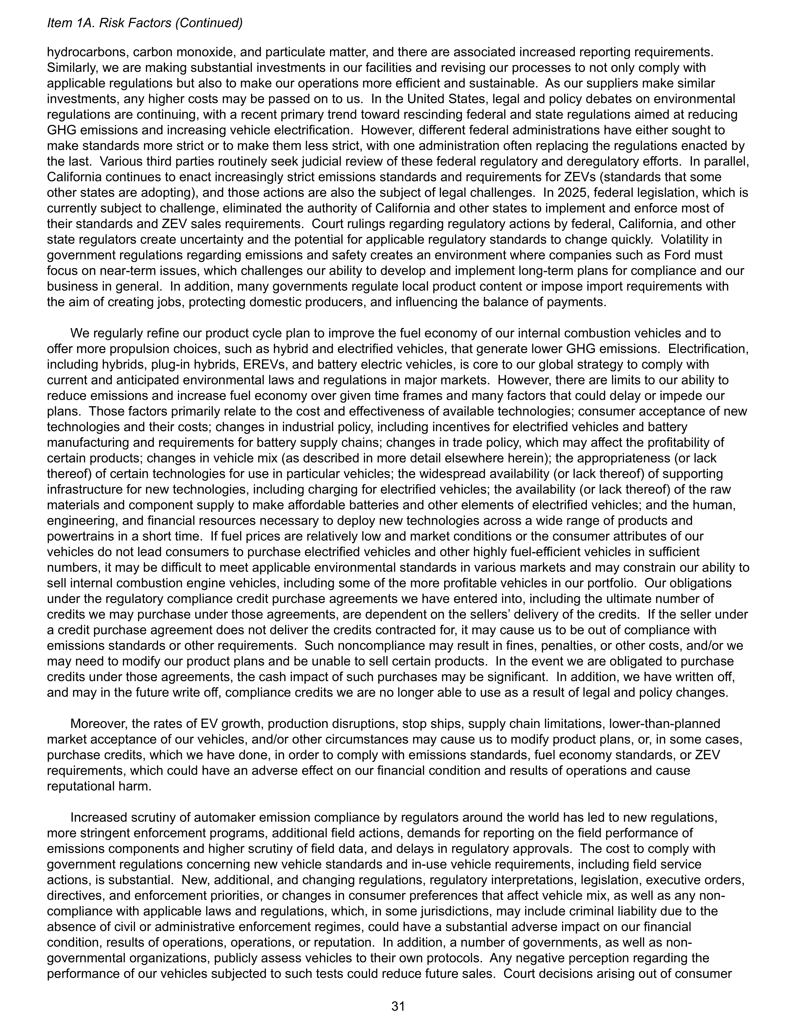 Ford Annual Report — page 37