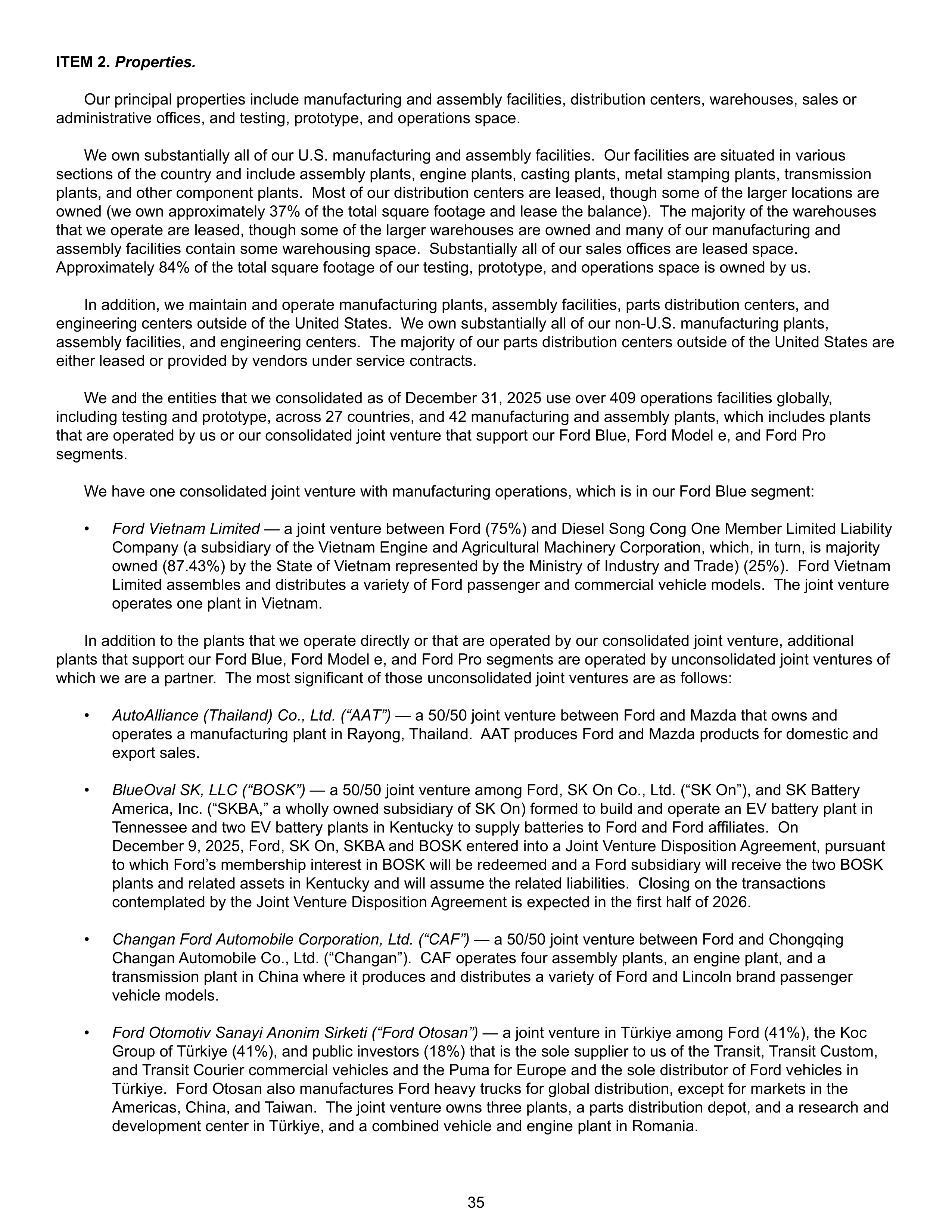 Ford Annual Report — page 41