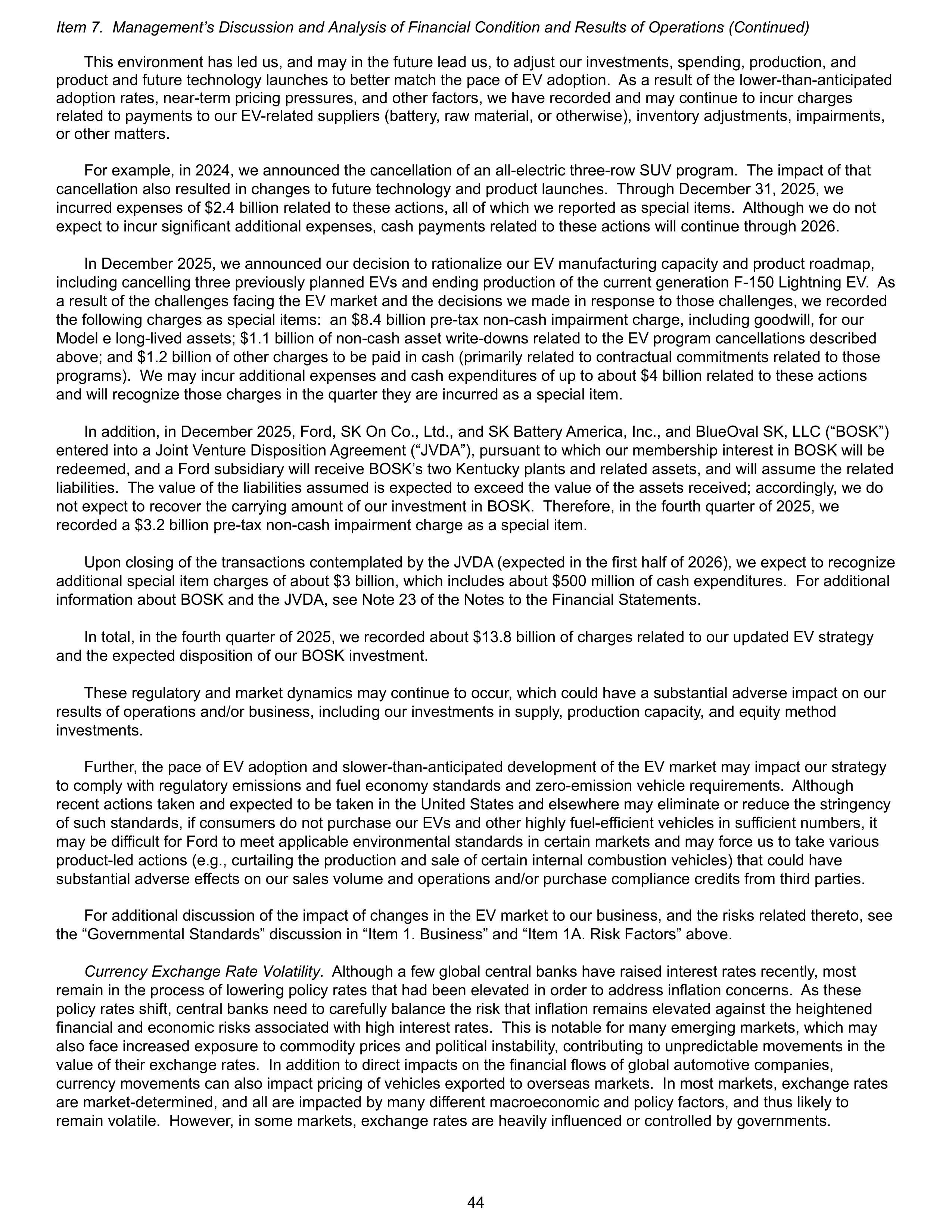 Ford Annual Report — page 50