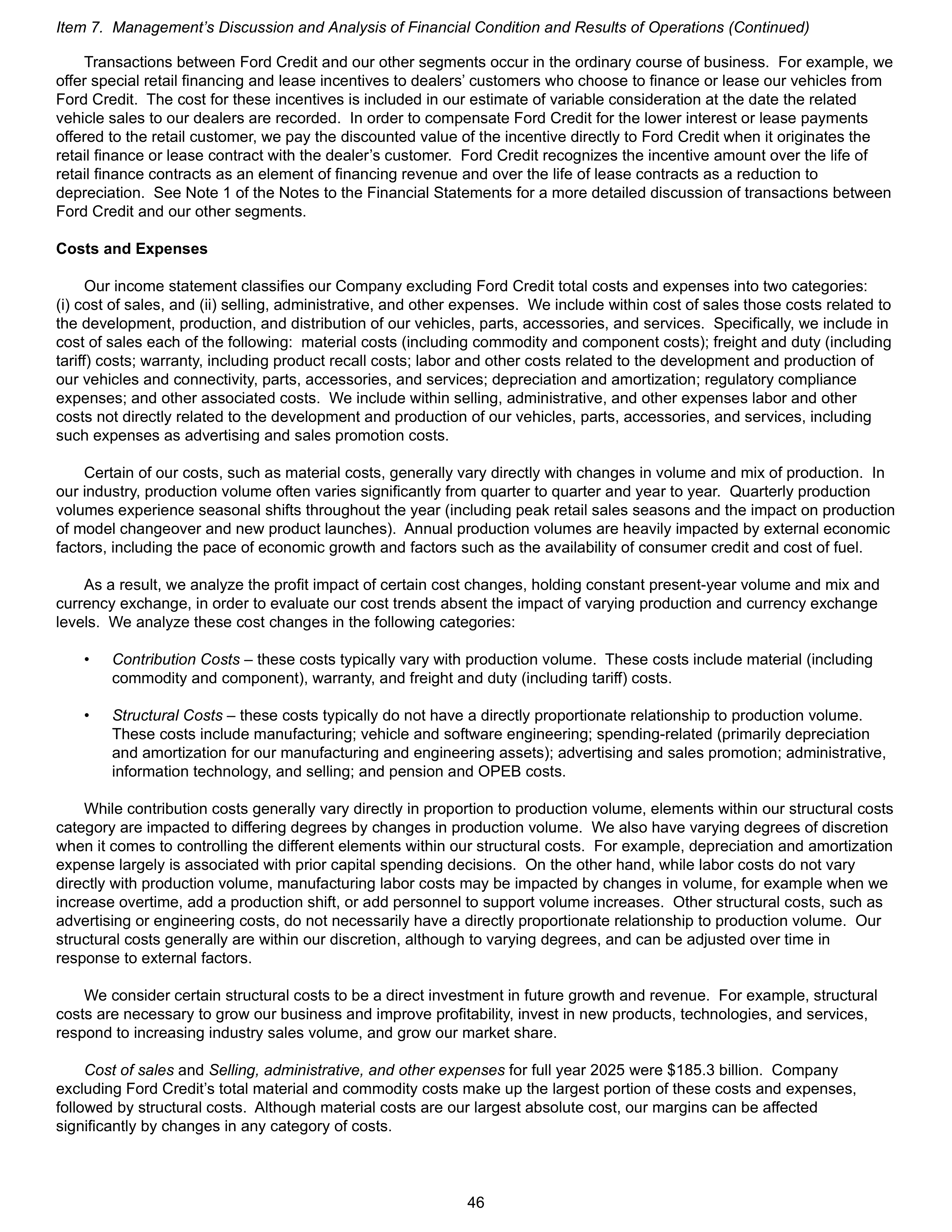 Ford Annual Report — page 52