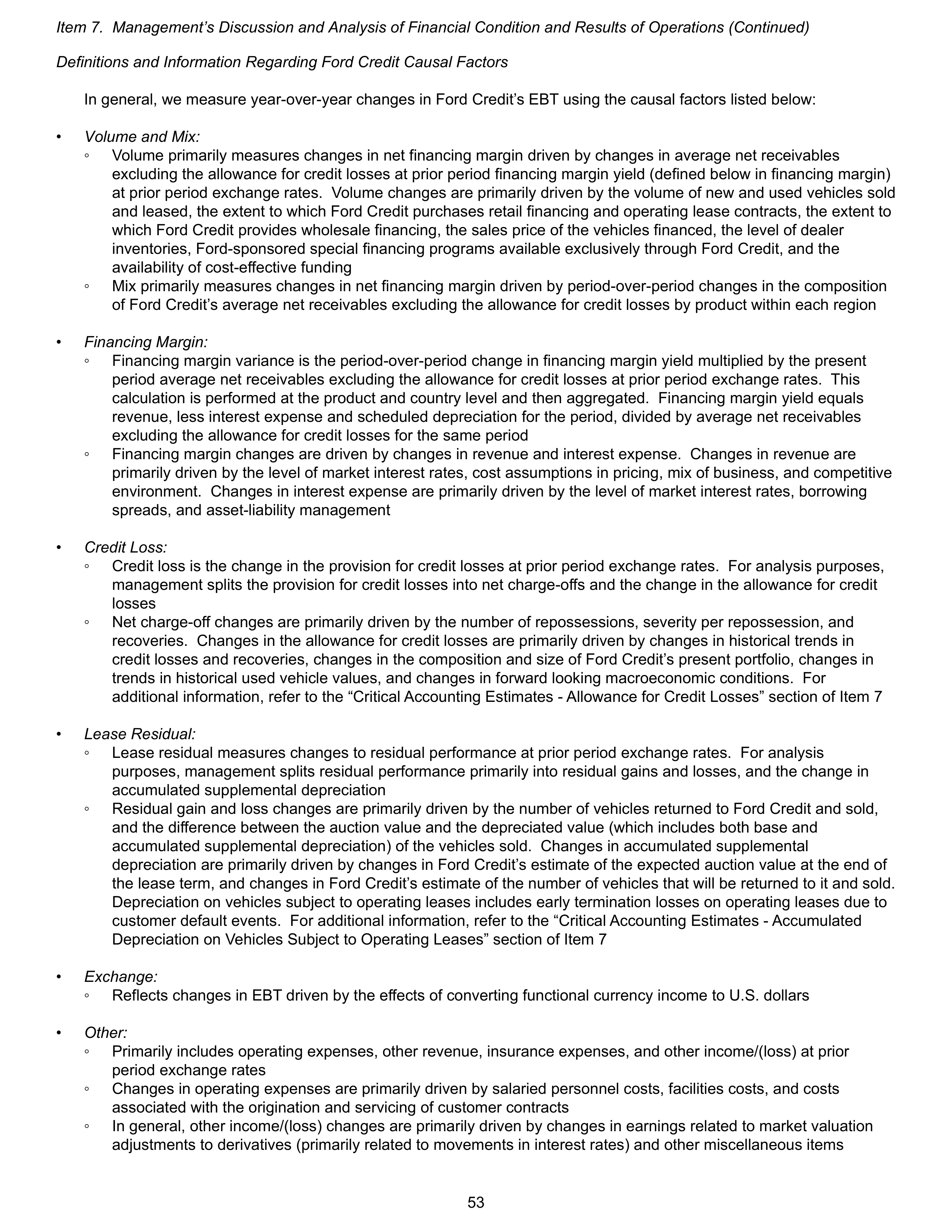 Ford Annual Report — page 59