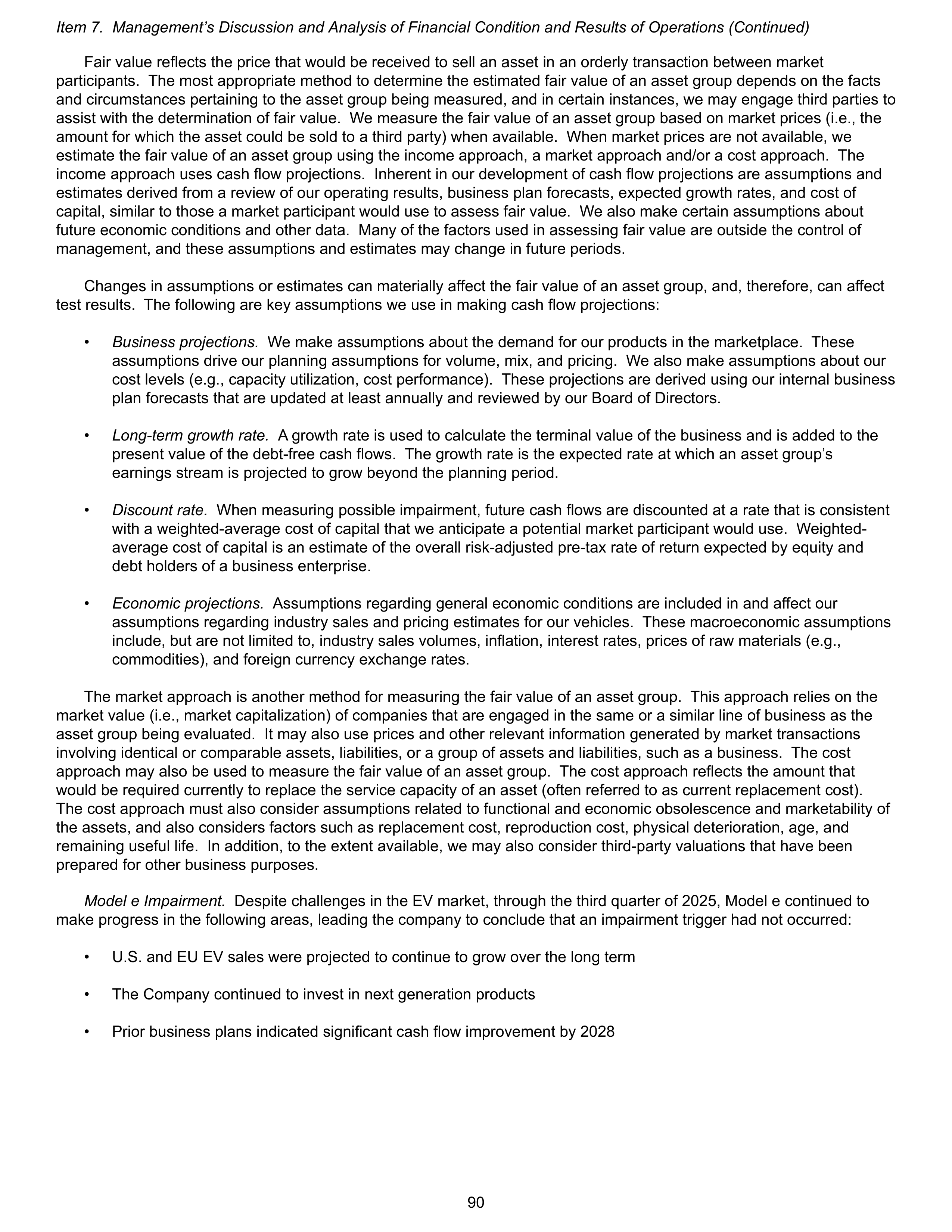 Ford Annual Report — page 96