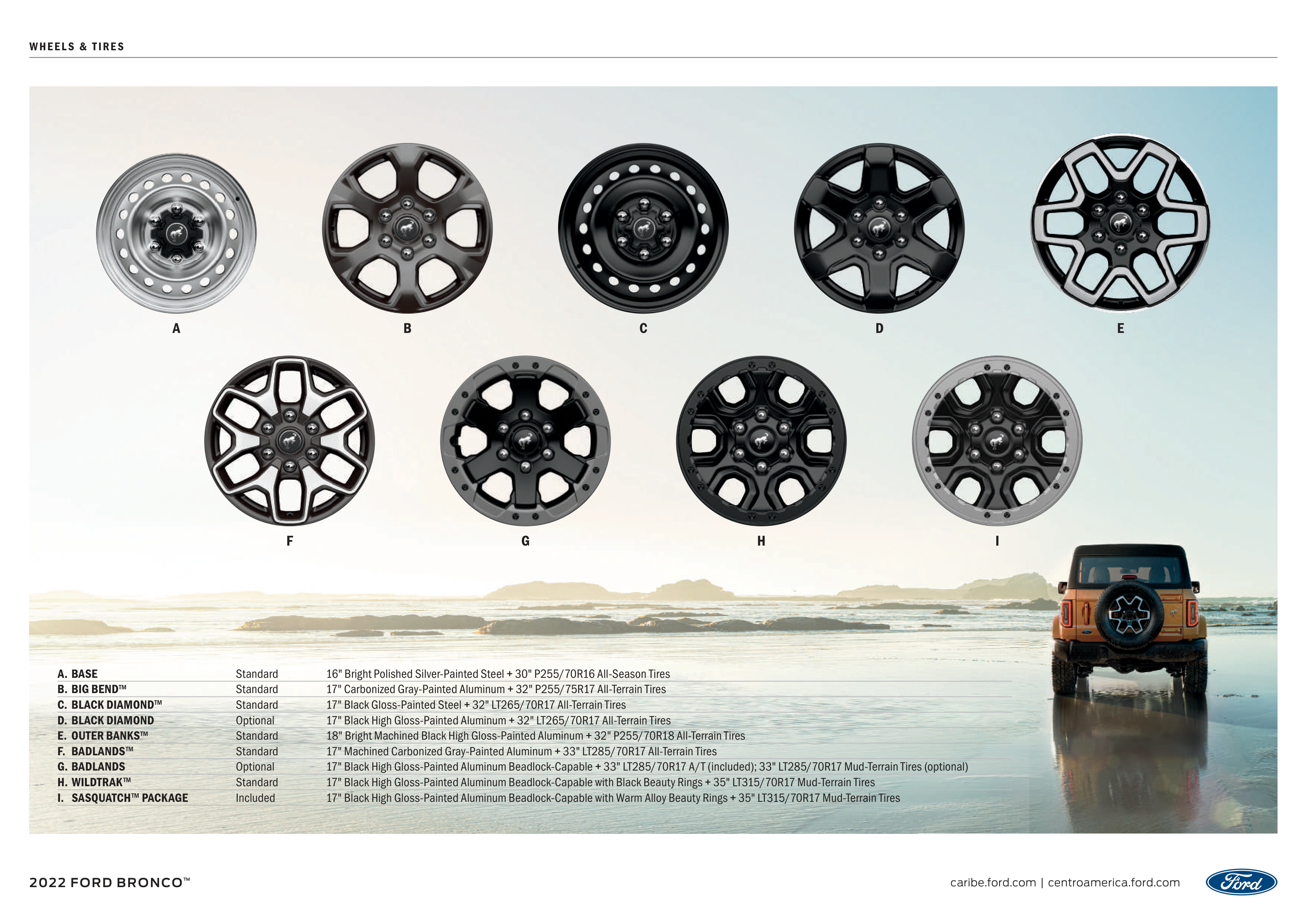 Ford Bronco Brochure — page 17