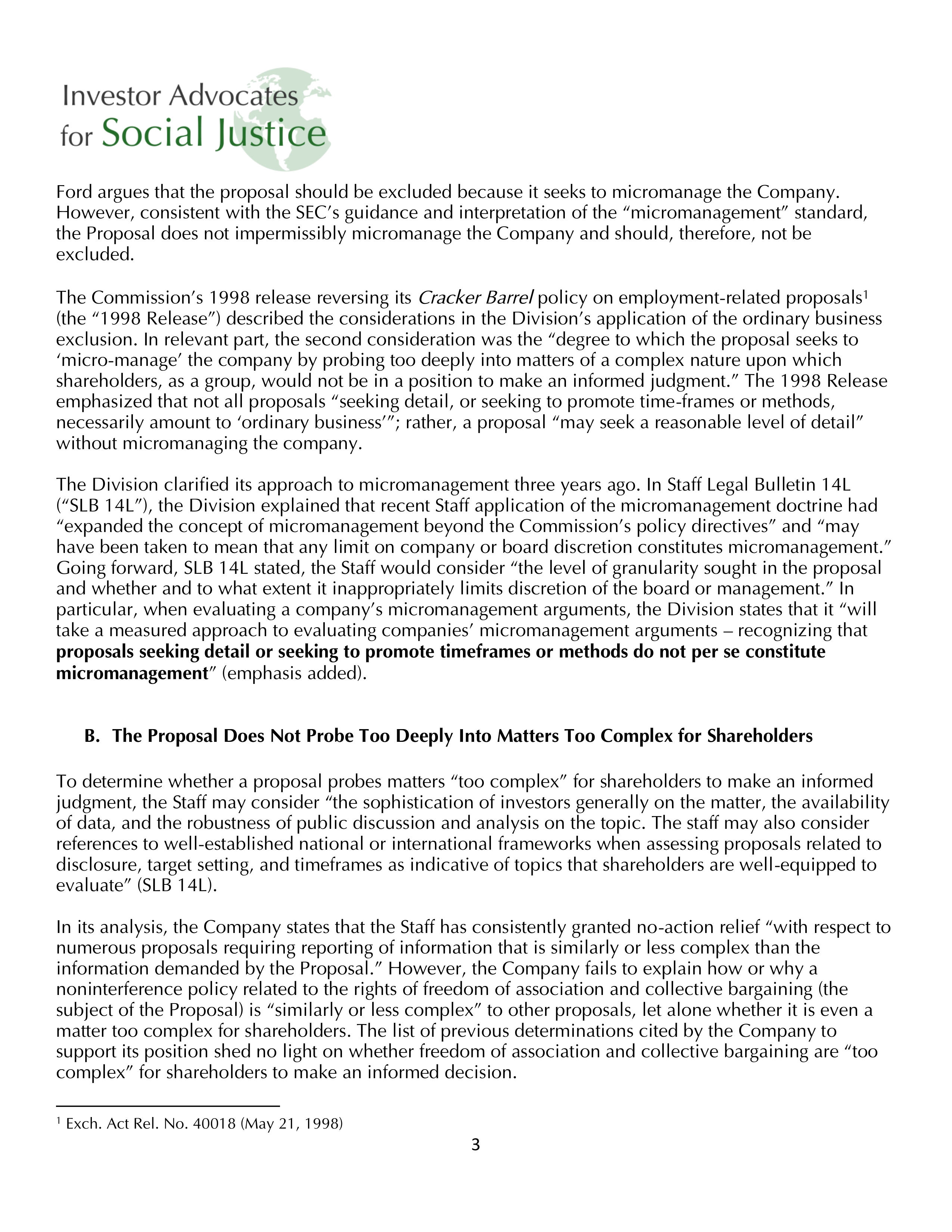 Ford Motor Proposal  — page 13