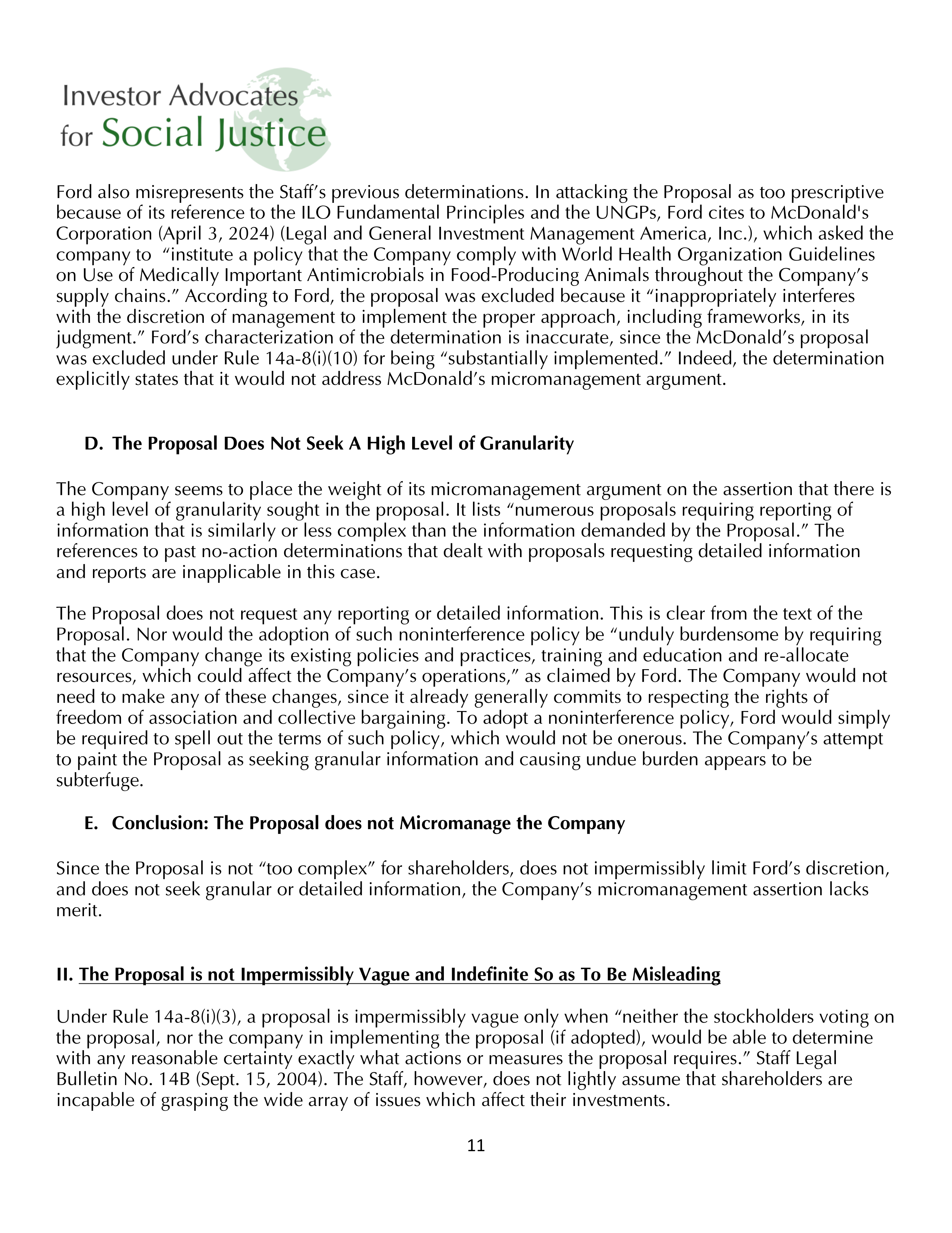 Ford Motor Proposal  — page 21