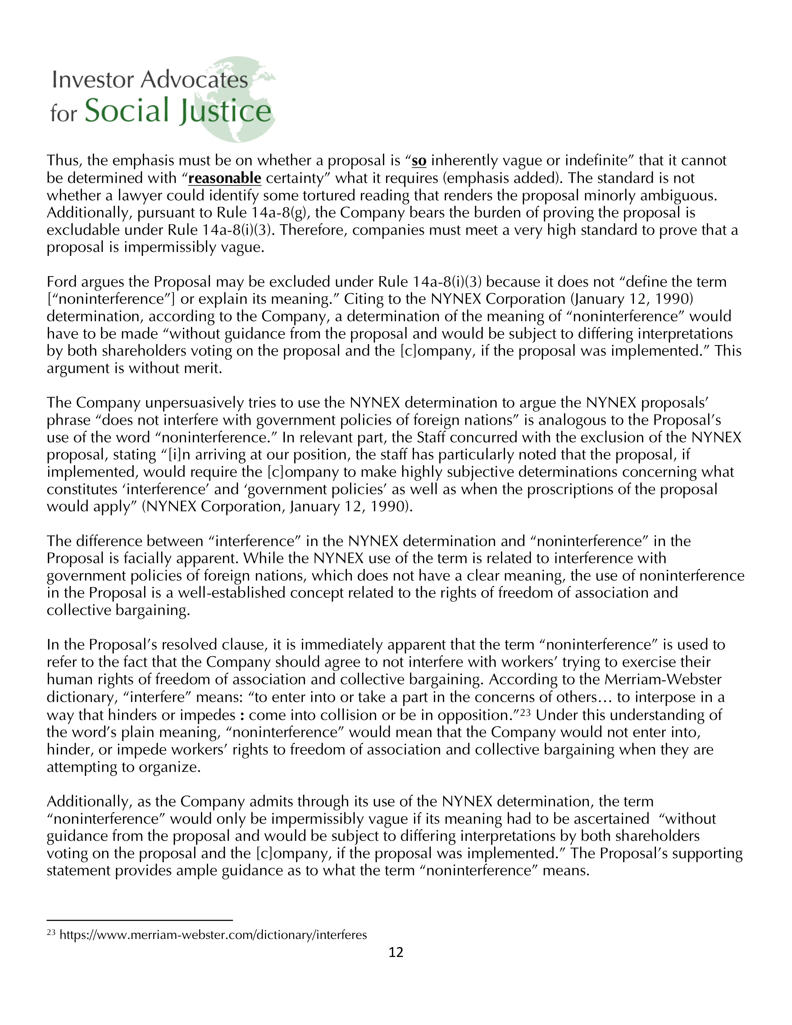 Ford Motor Proposal  — page 22