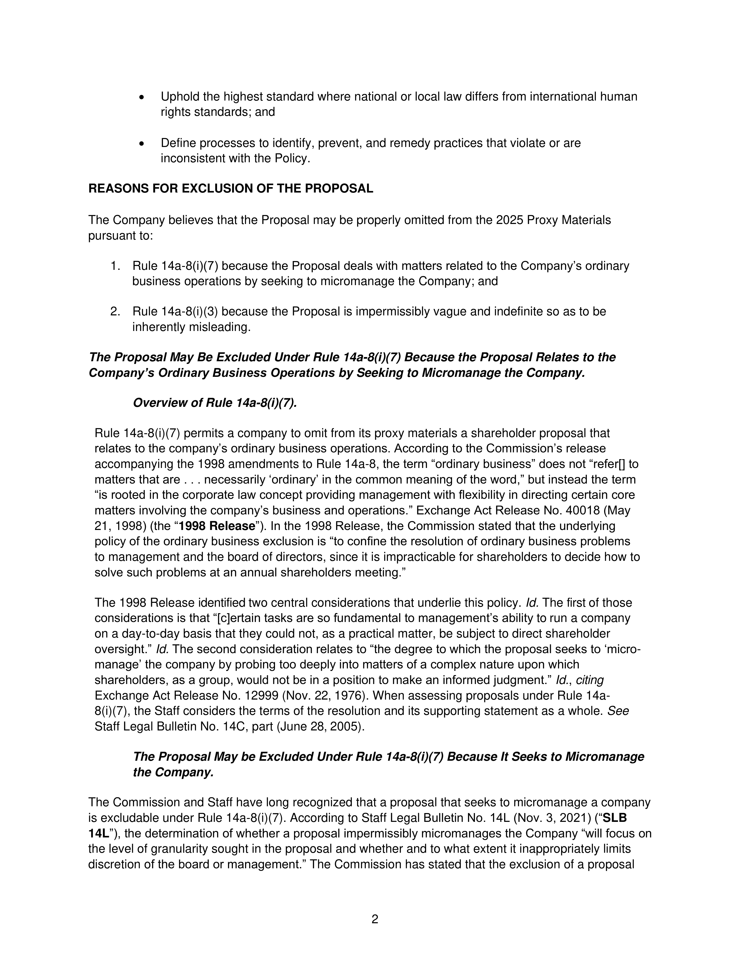 Ford Motor Proposal  — page 3