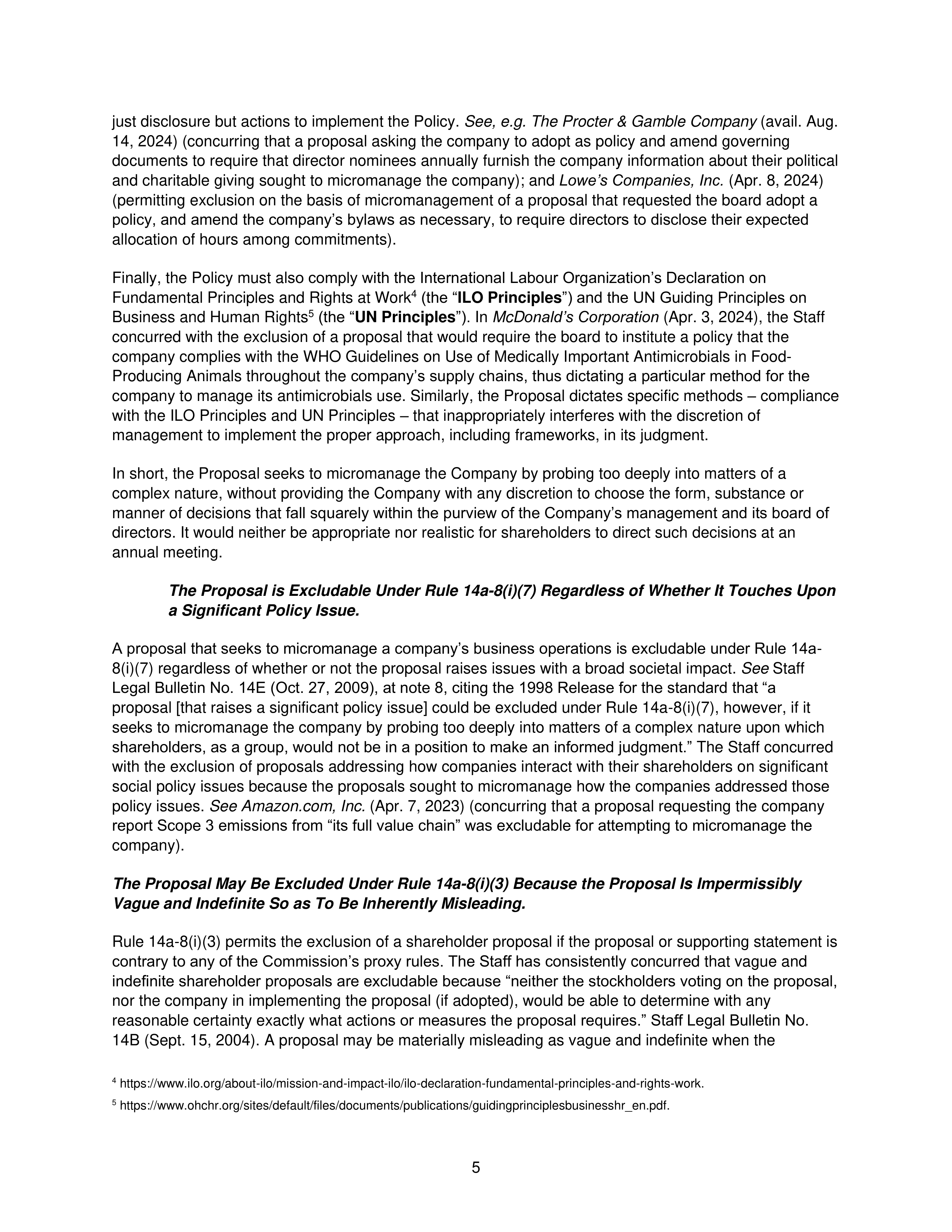 Ford Motor Proposal  — page 6
