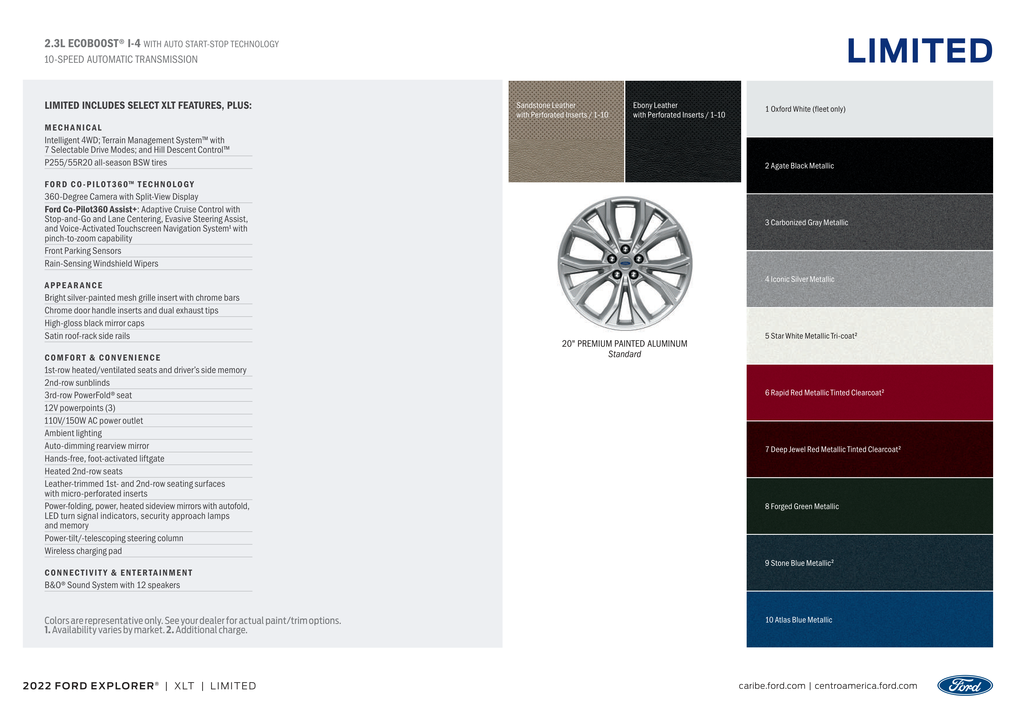 Ford Explorer SUV Brochure — page 16