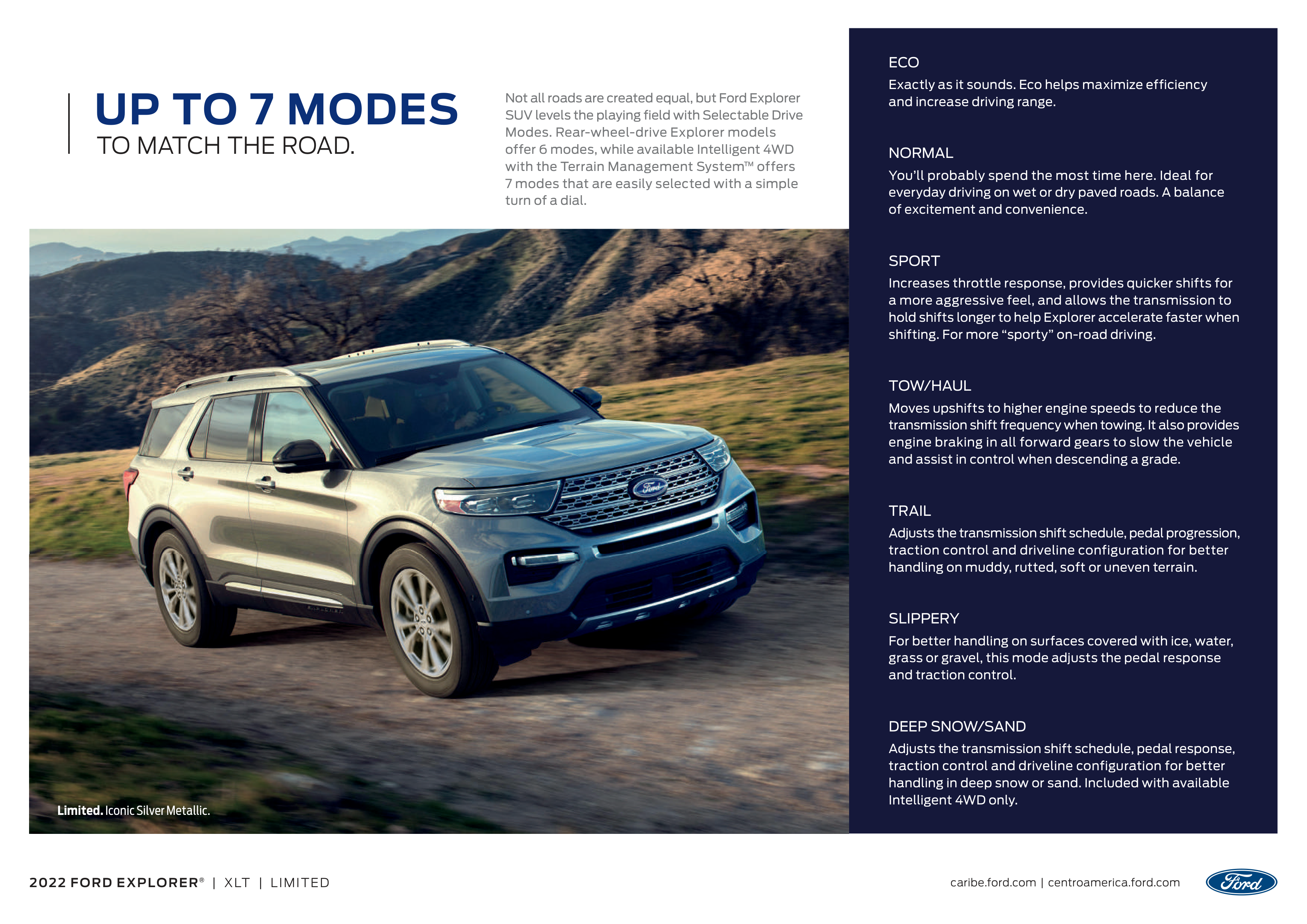 Ford Explorer SUV Brochure — page 7