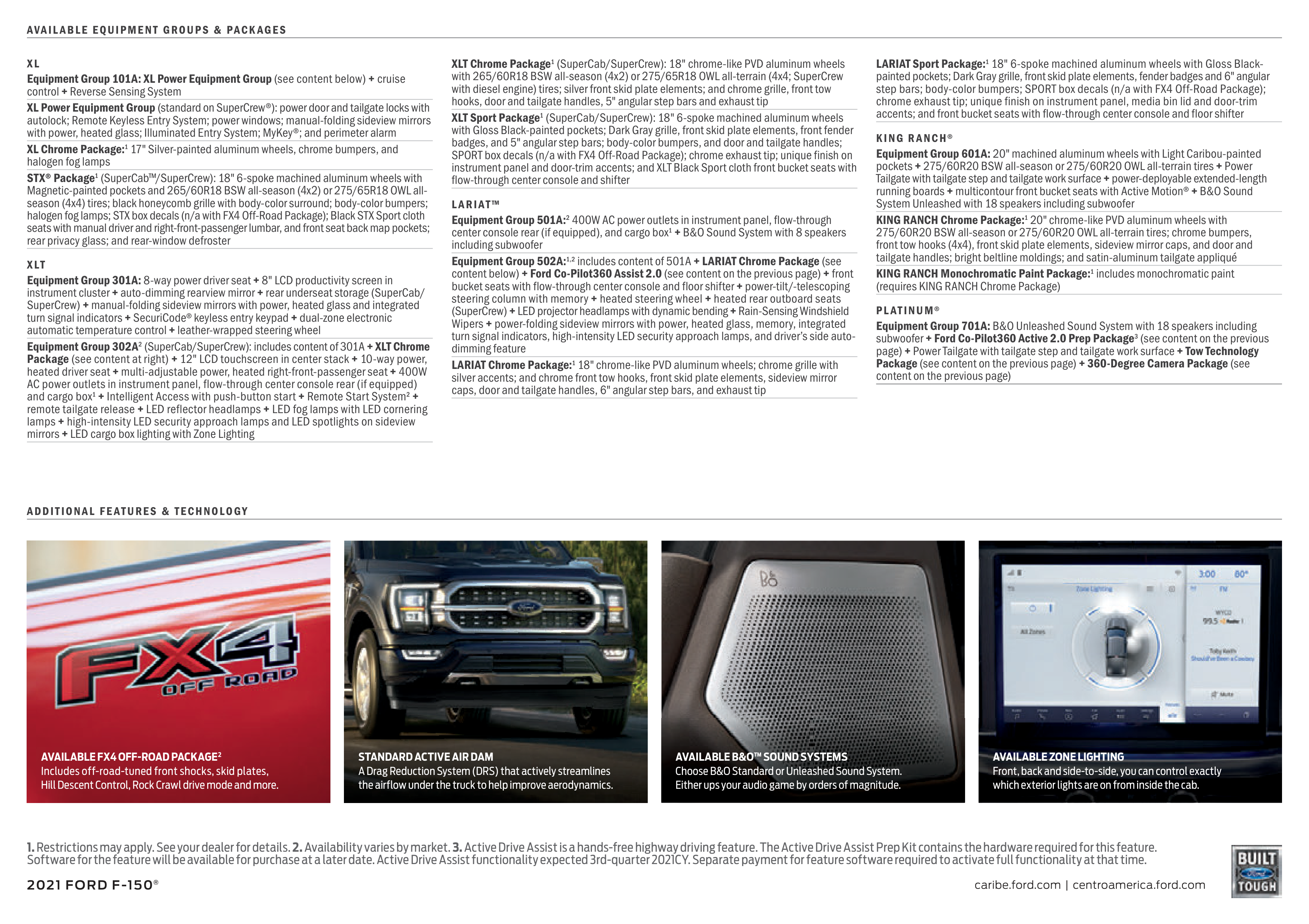 Ford F-150 Pickup Truck Brochure — page 17