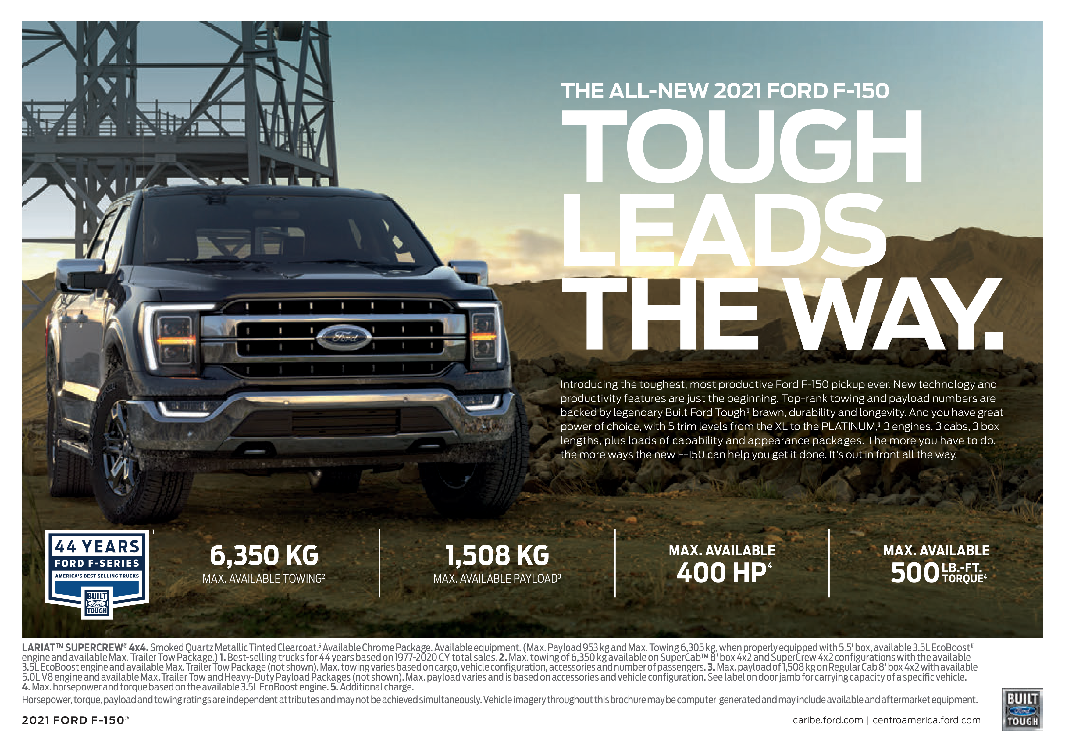 Ford F-150 Pickup Truck Brochure — page 2