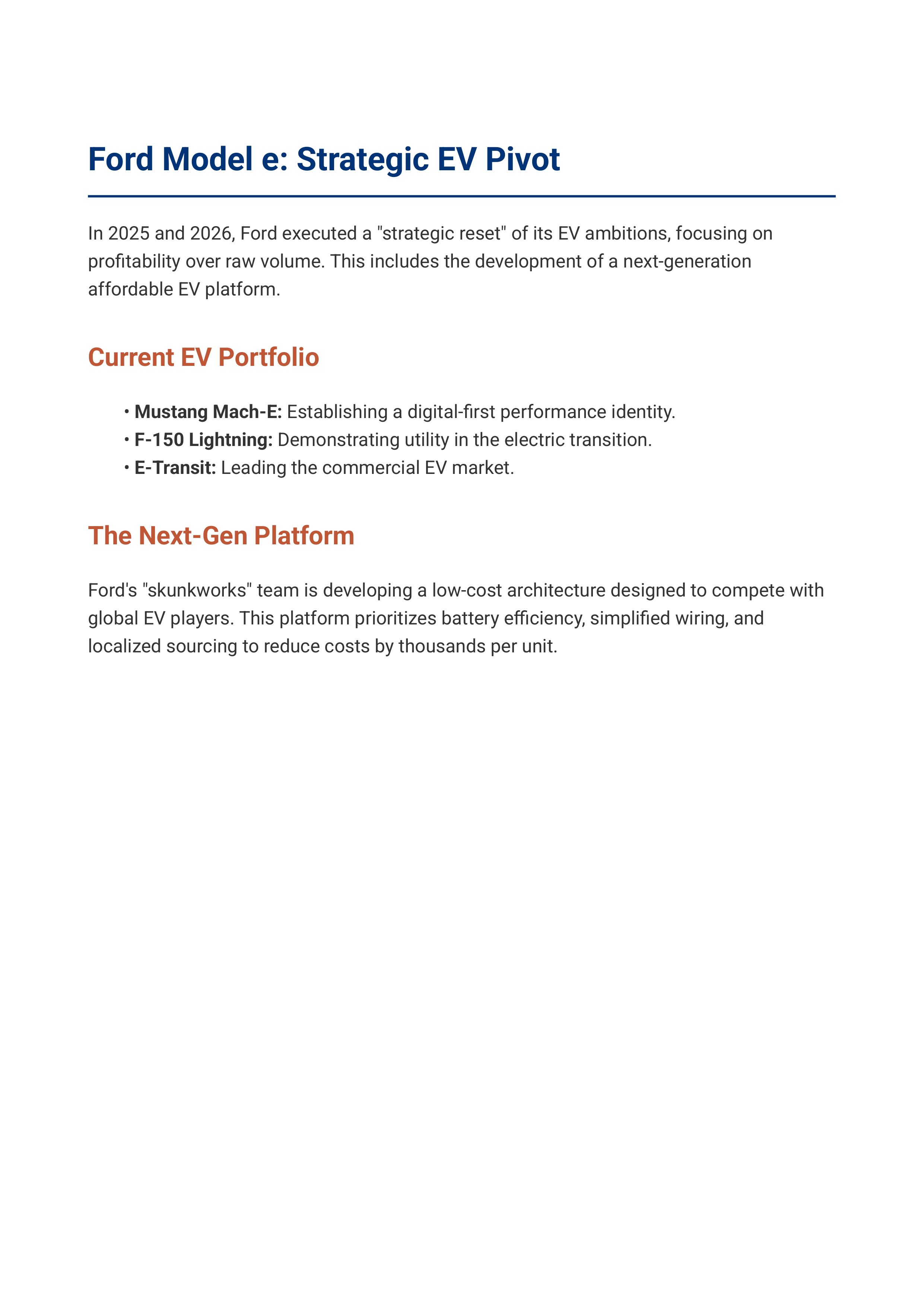 Ford F-Series & Ford Blue Automotive Portfolio — page 6