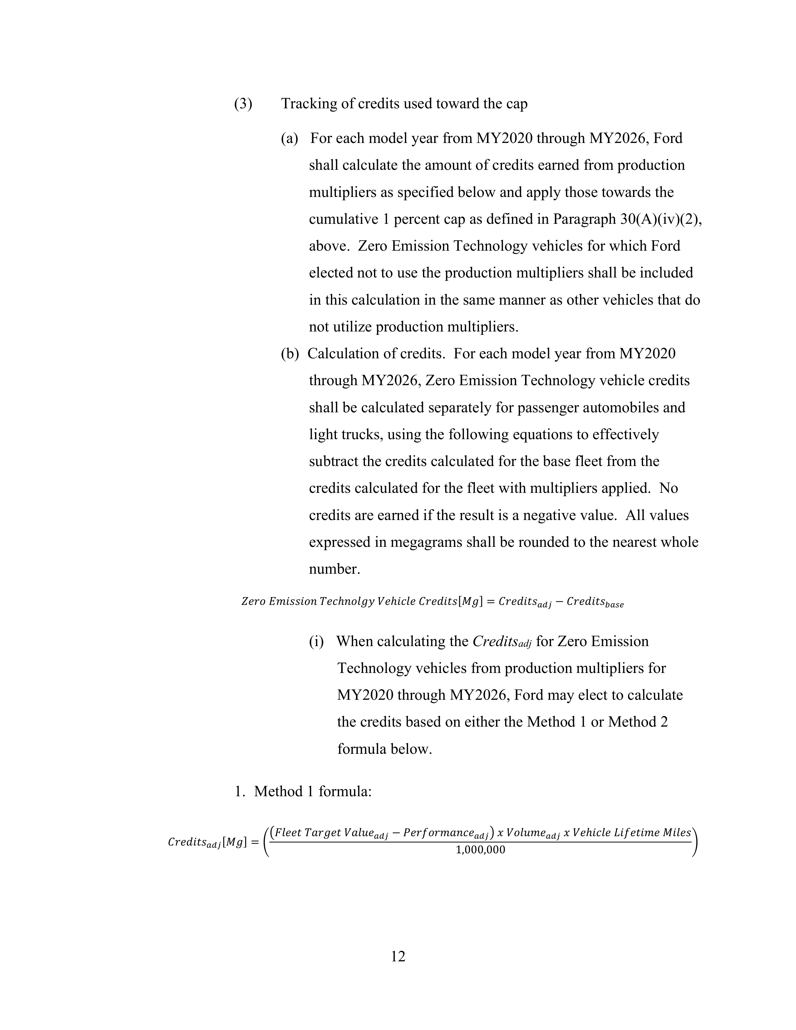 Ford Framework Agreement — page 12