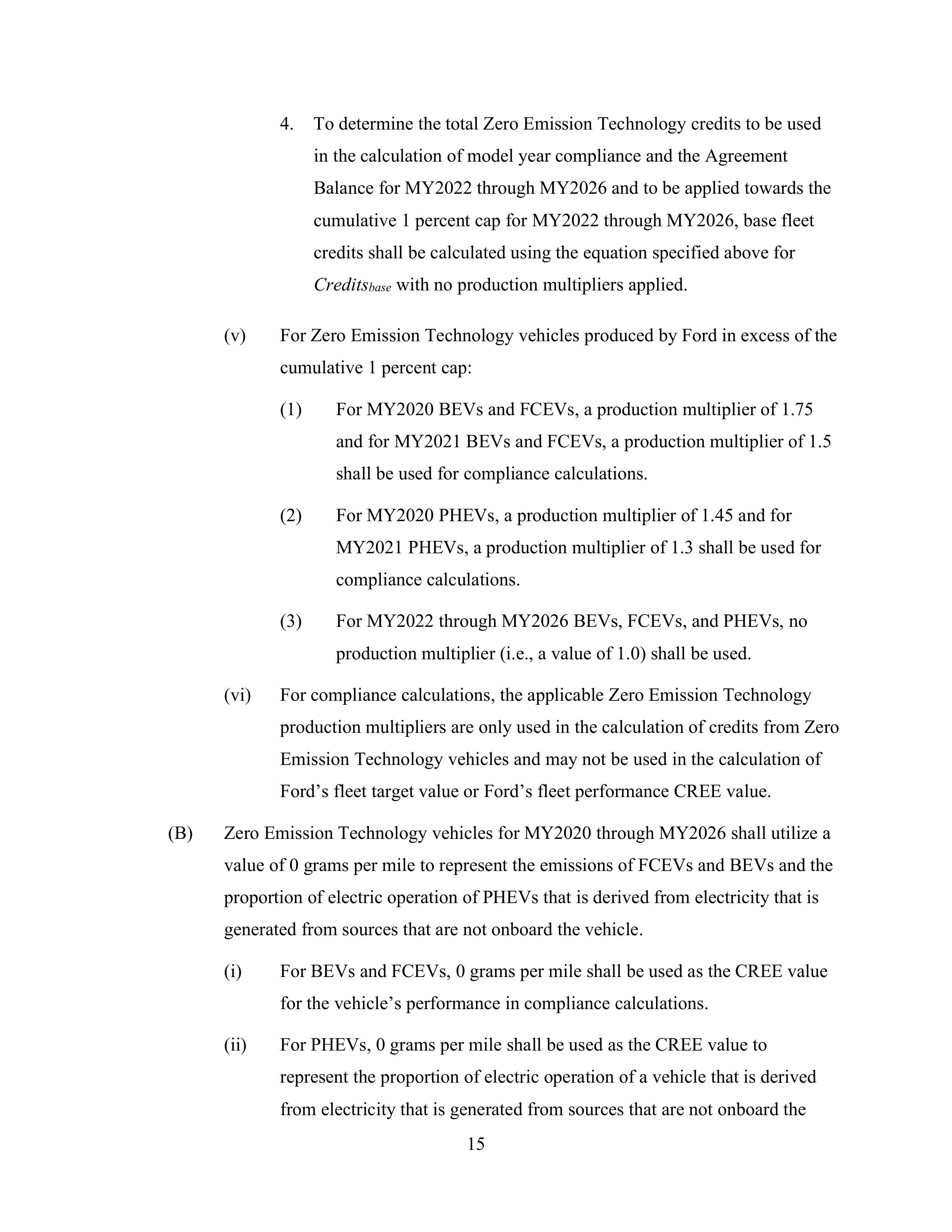 Ford Framework Agreement — page 15