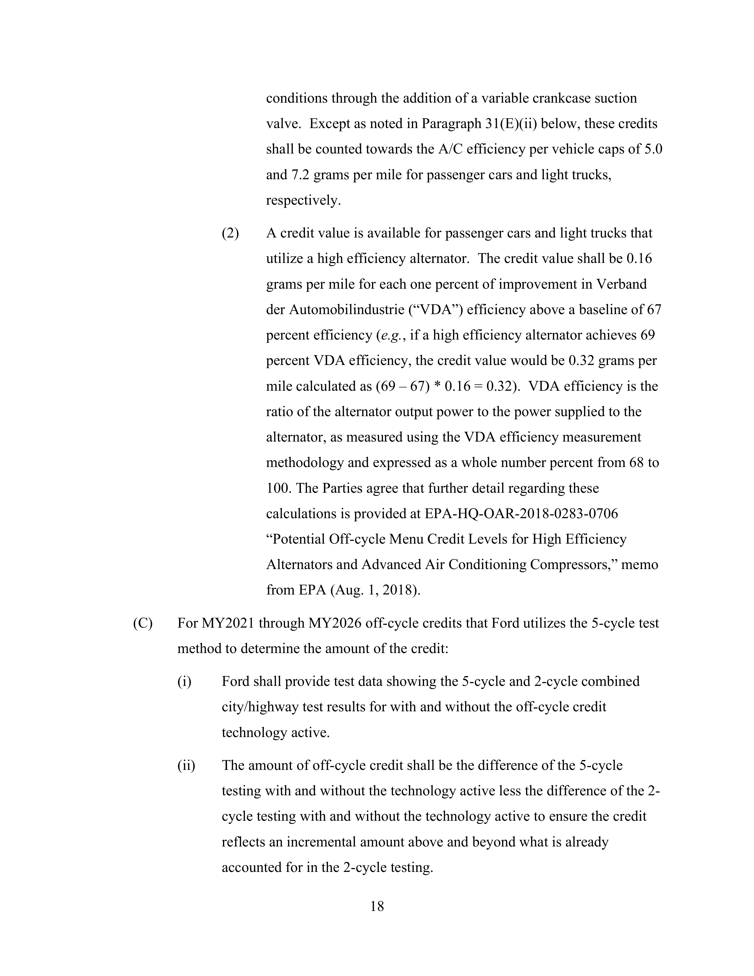 Ford Framework Agreement — page 18