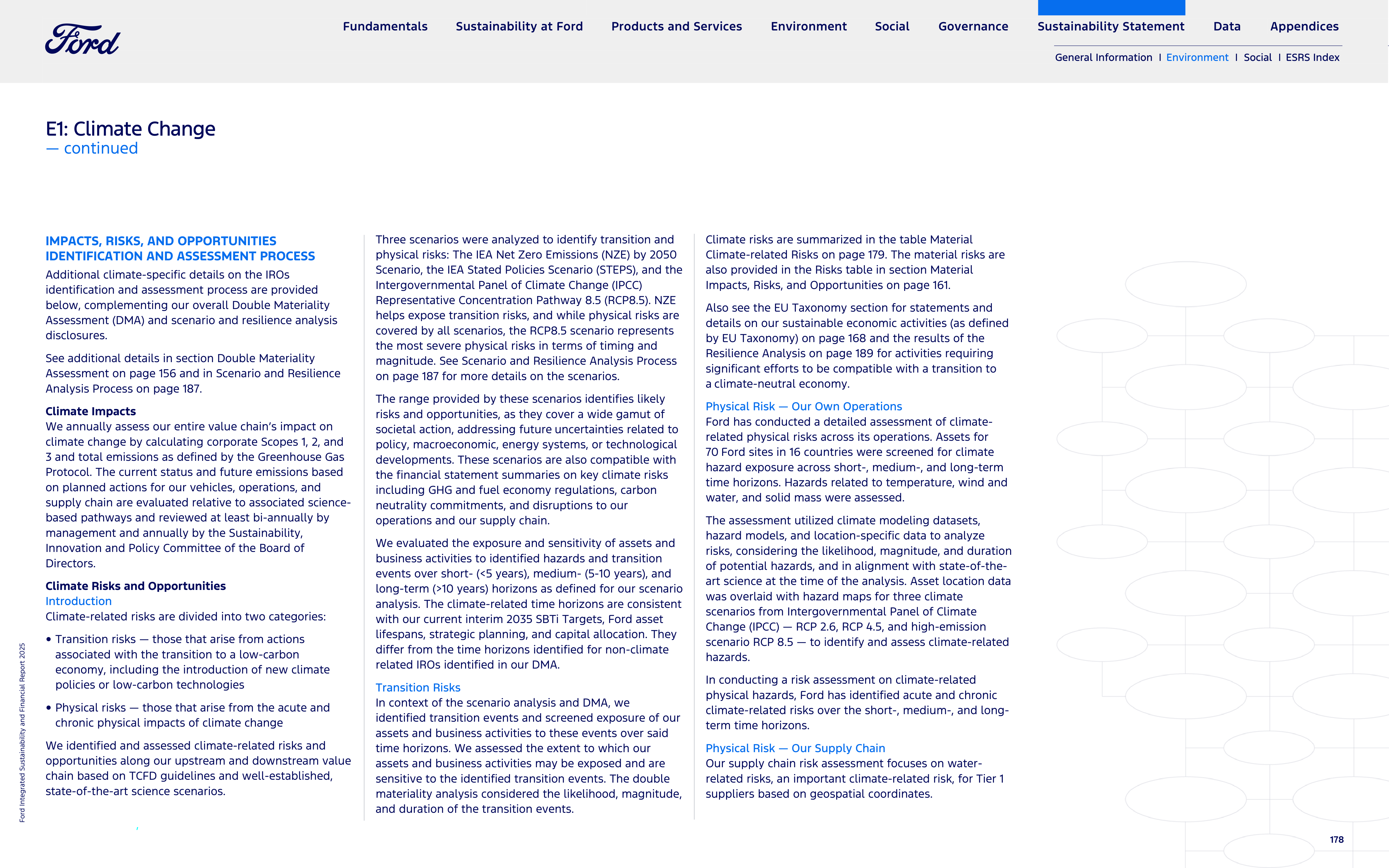 Ford Integrated Sustainability and Financial Report — page 178