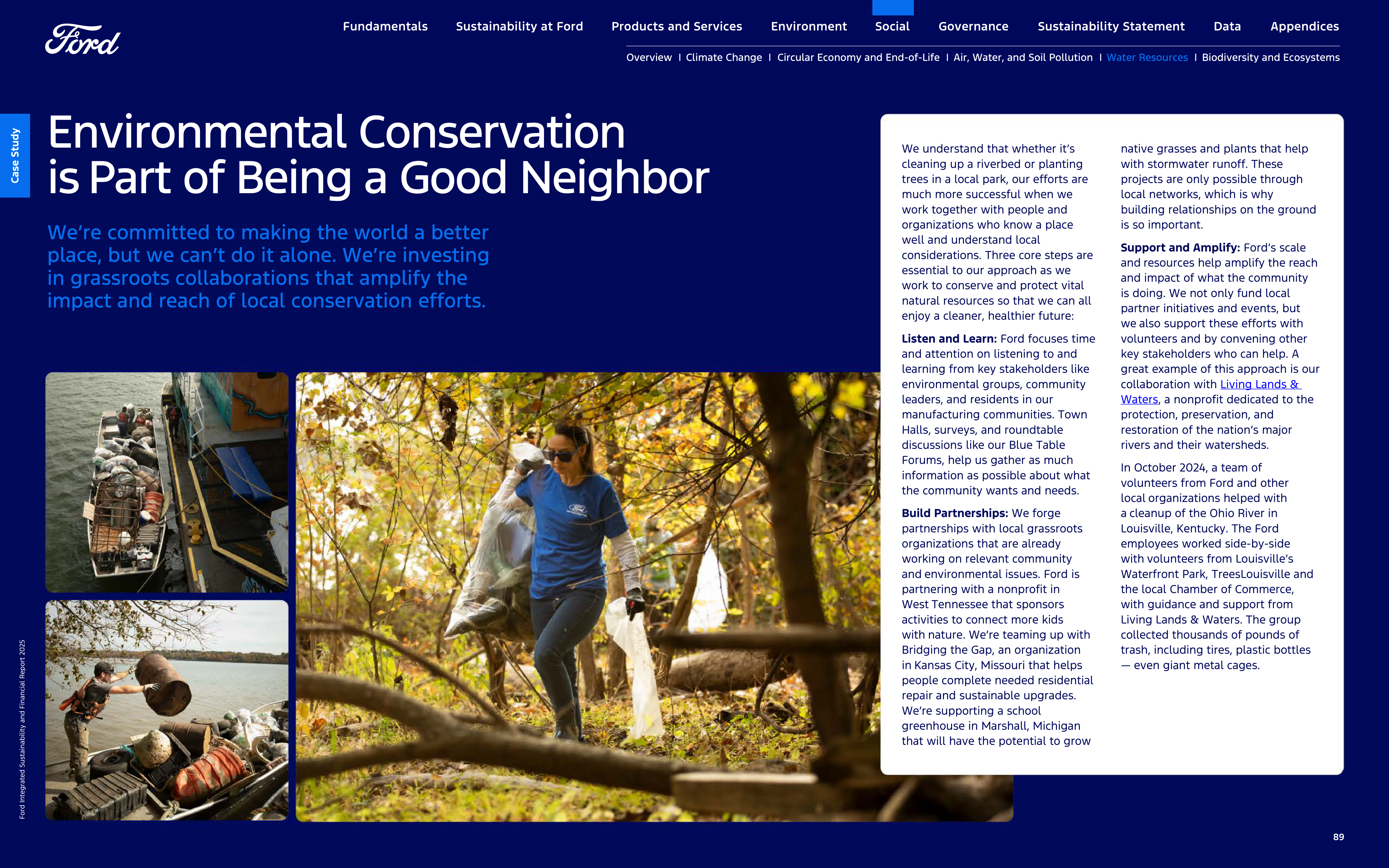 Ford Integrated Sustainability and Financial Report — page 89