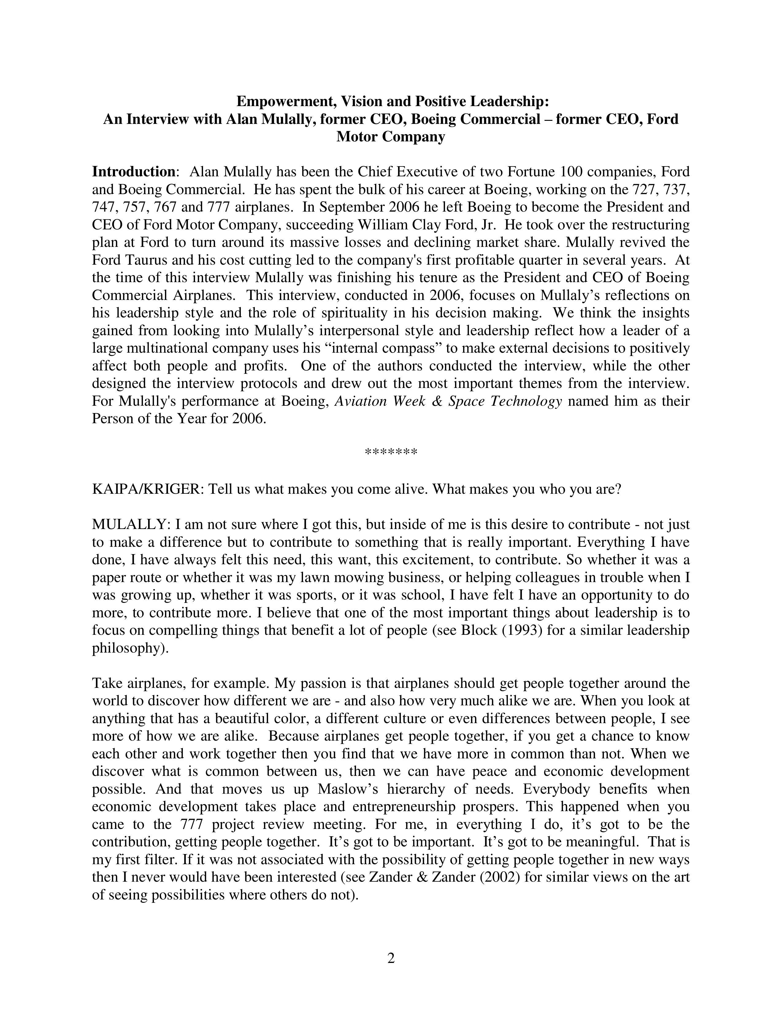 Ford Motor Leadership Skills — page 2