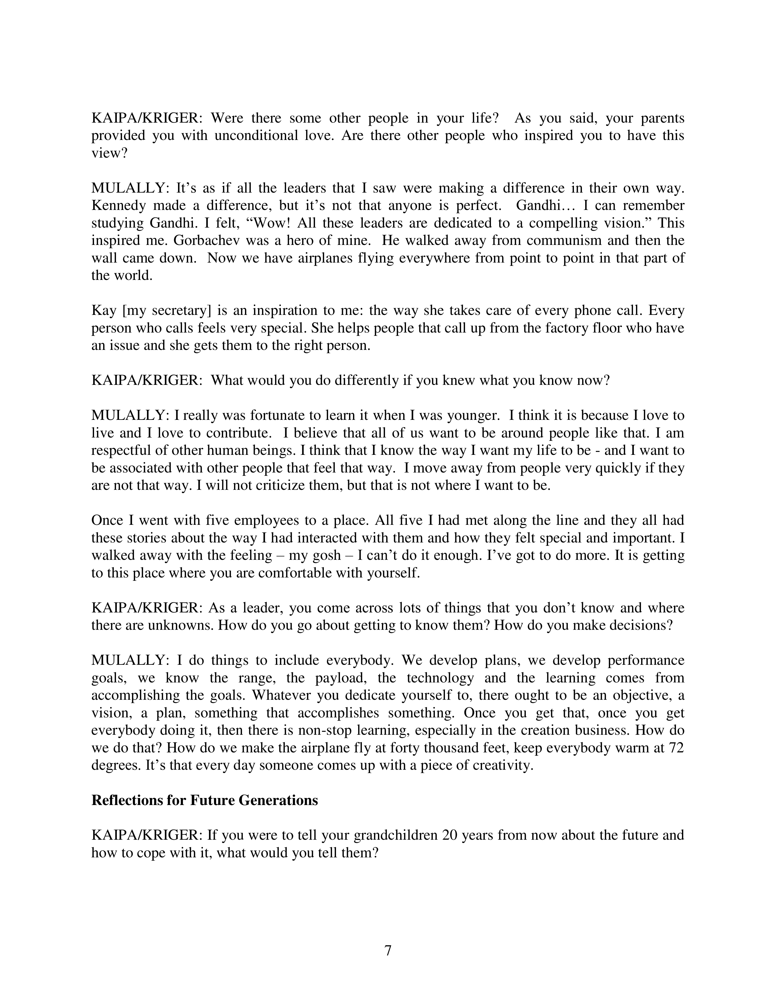 Ford Motor Leadership Skills — page 7