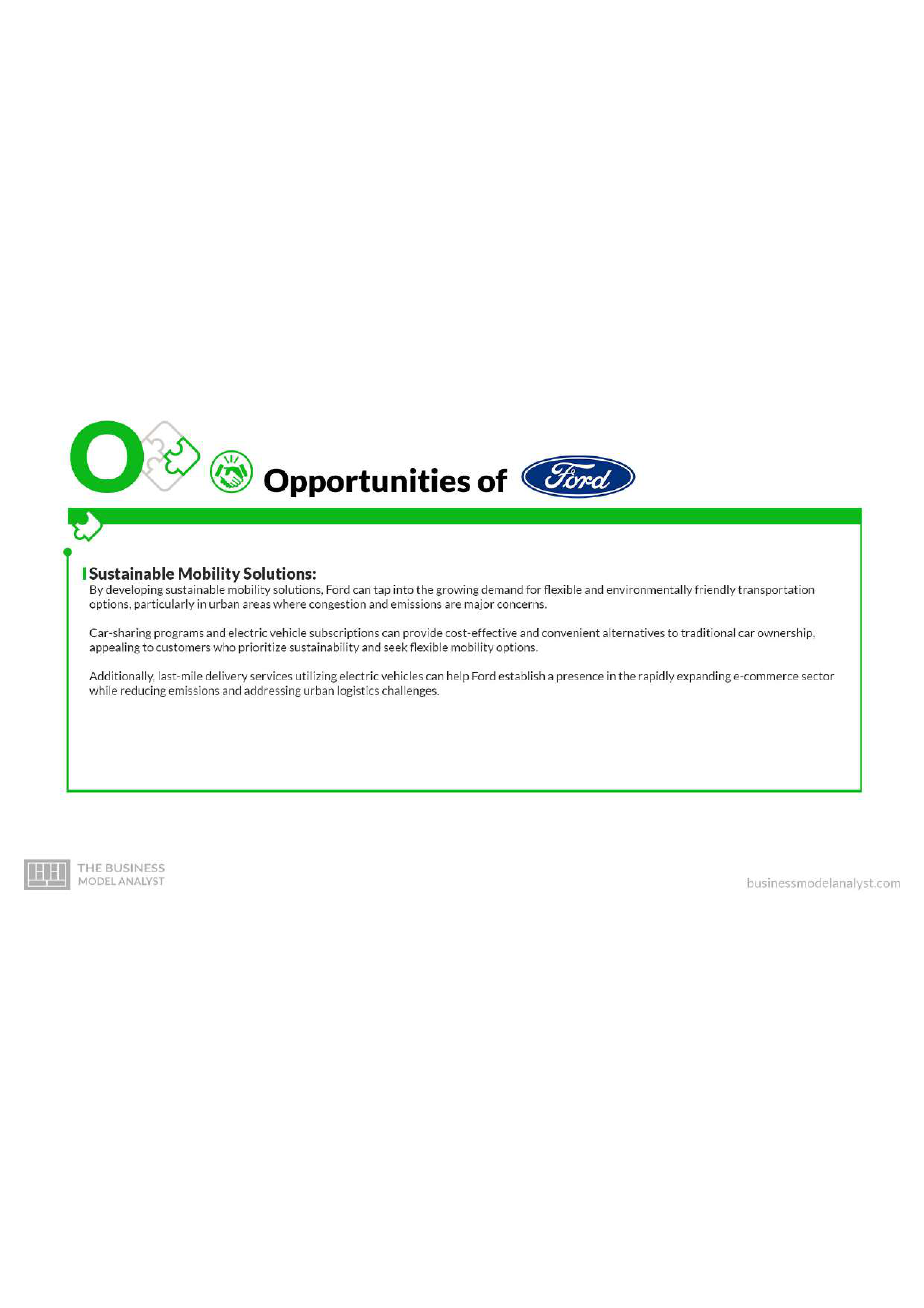 Ford Motor Swot Analysis  — page 4