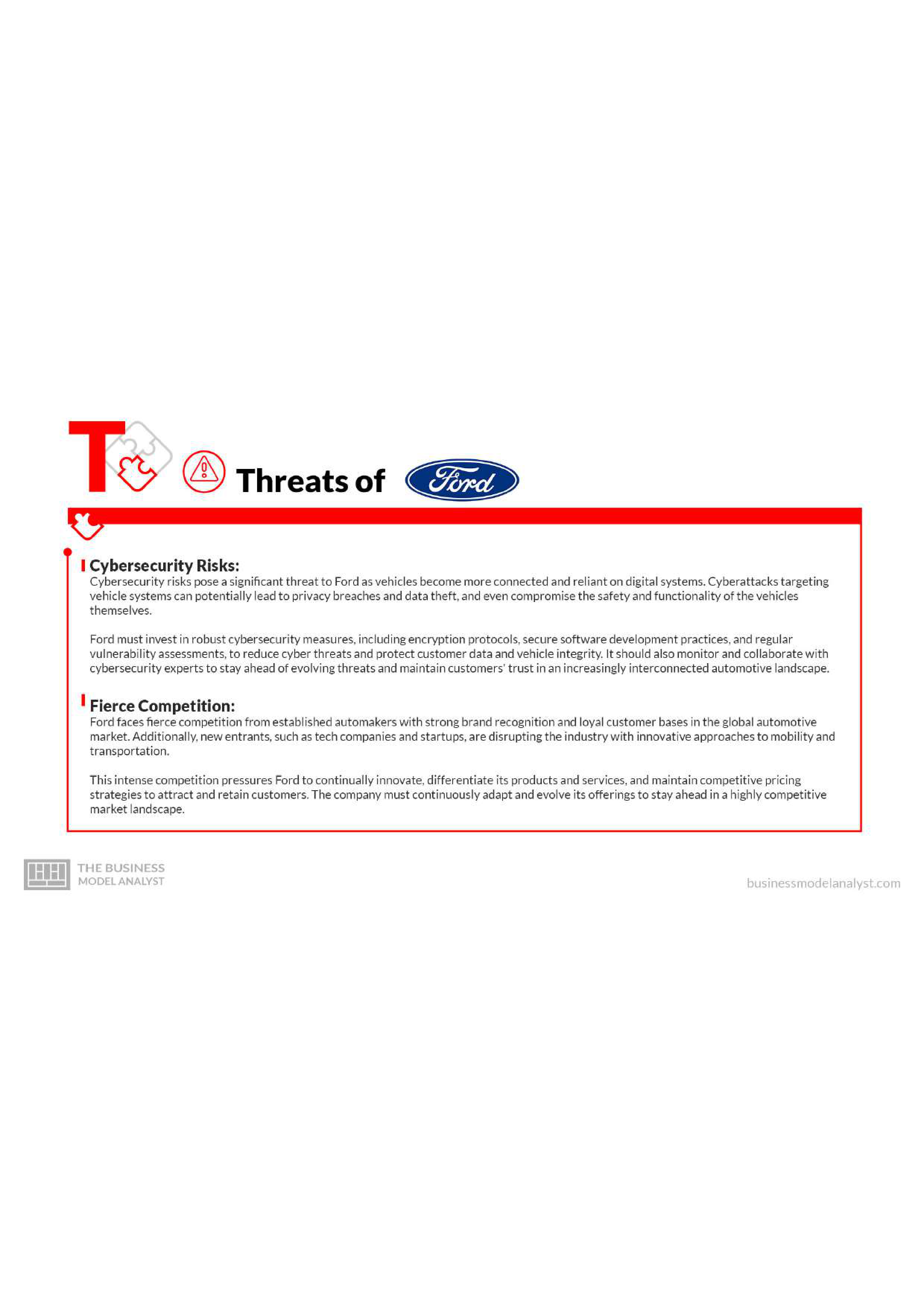 Ford Motor Swot Analysis  — page 5