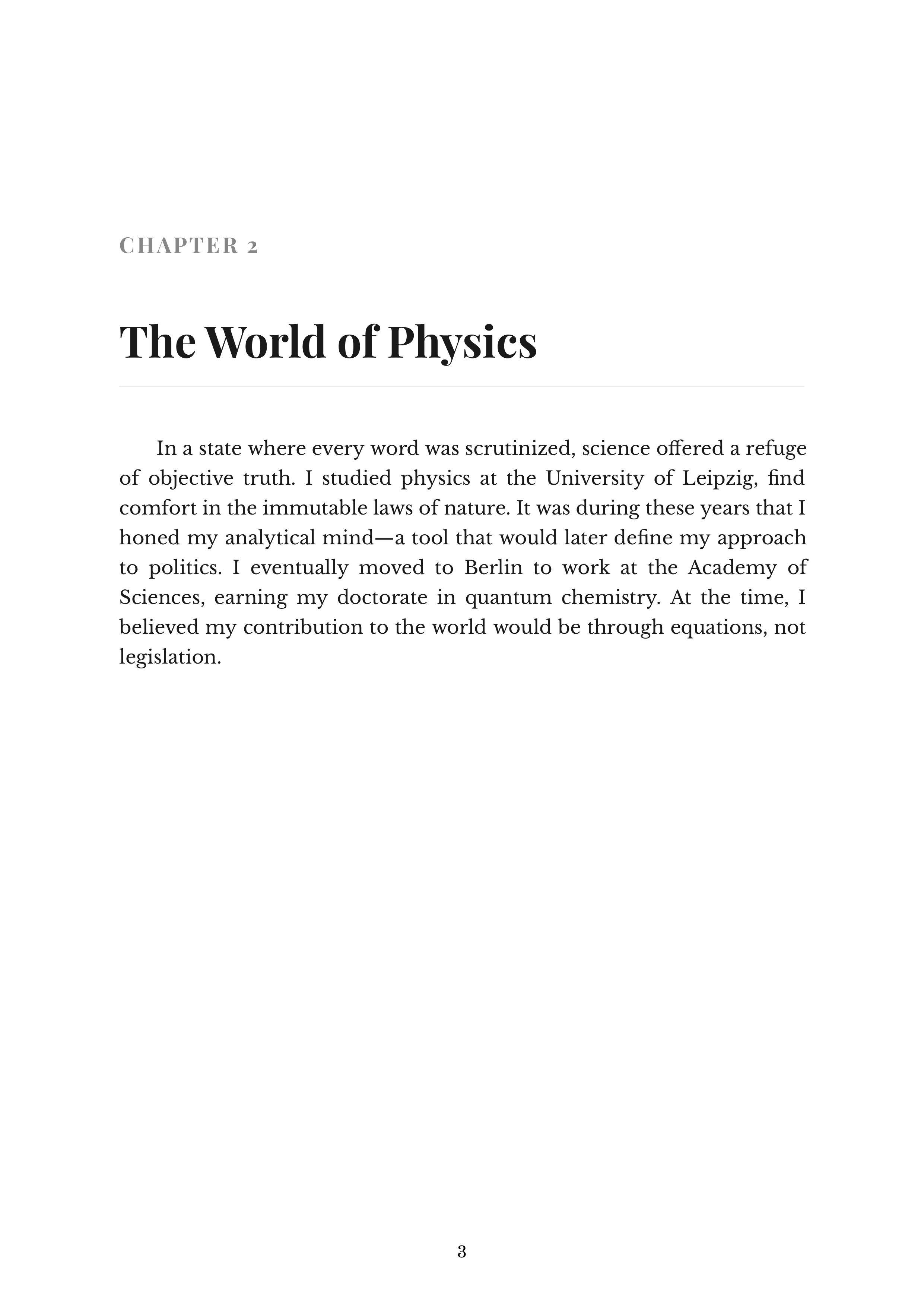 Freedom by Angela Merkel German Chancellor Autobiography — page 3
