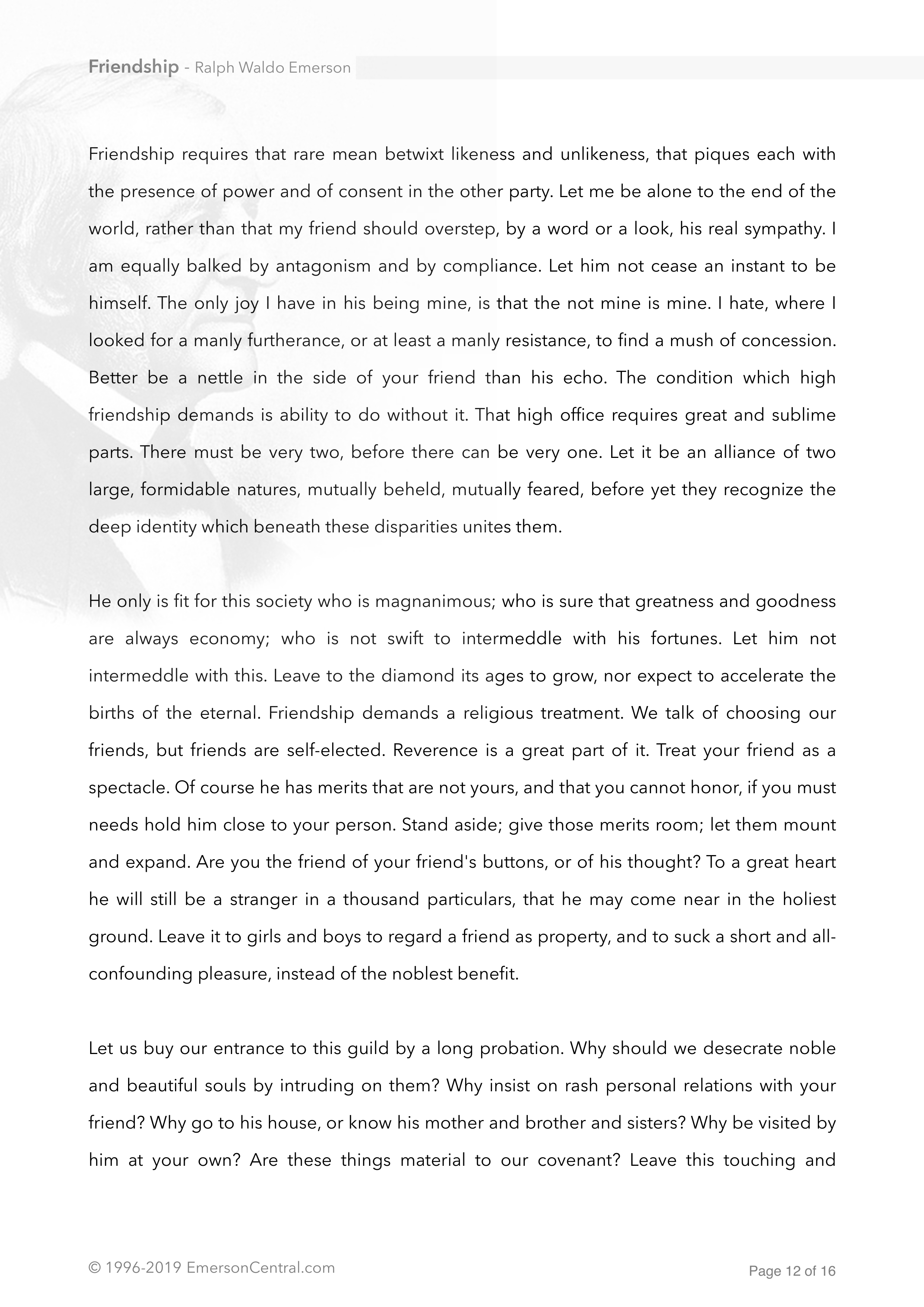 Friendship Essay — page 12